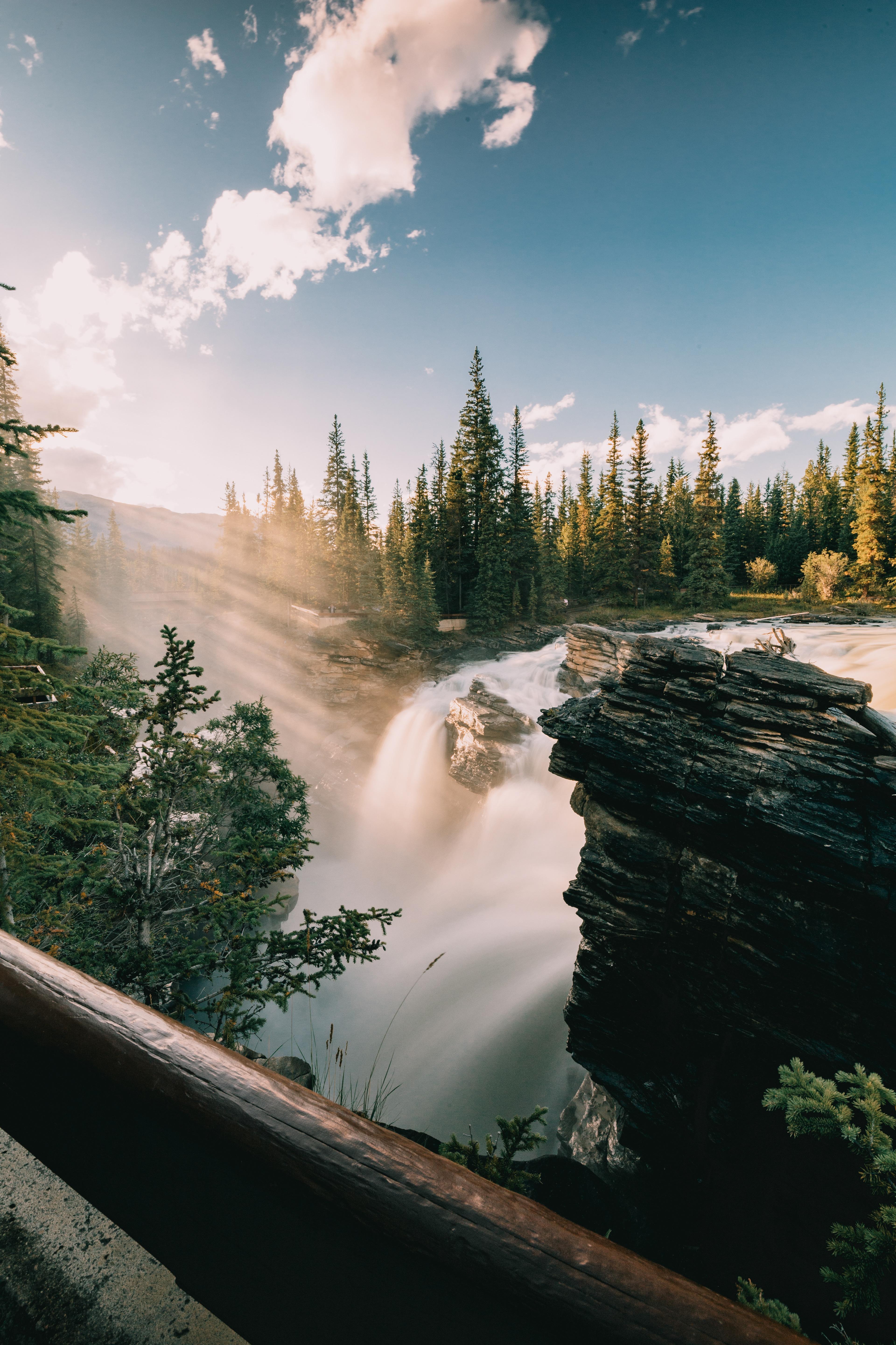 Athabasca Falls, Jasper National Park, Alberta