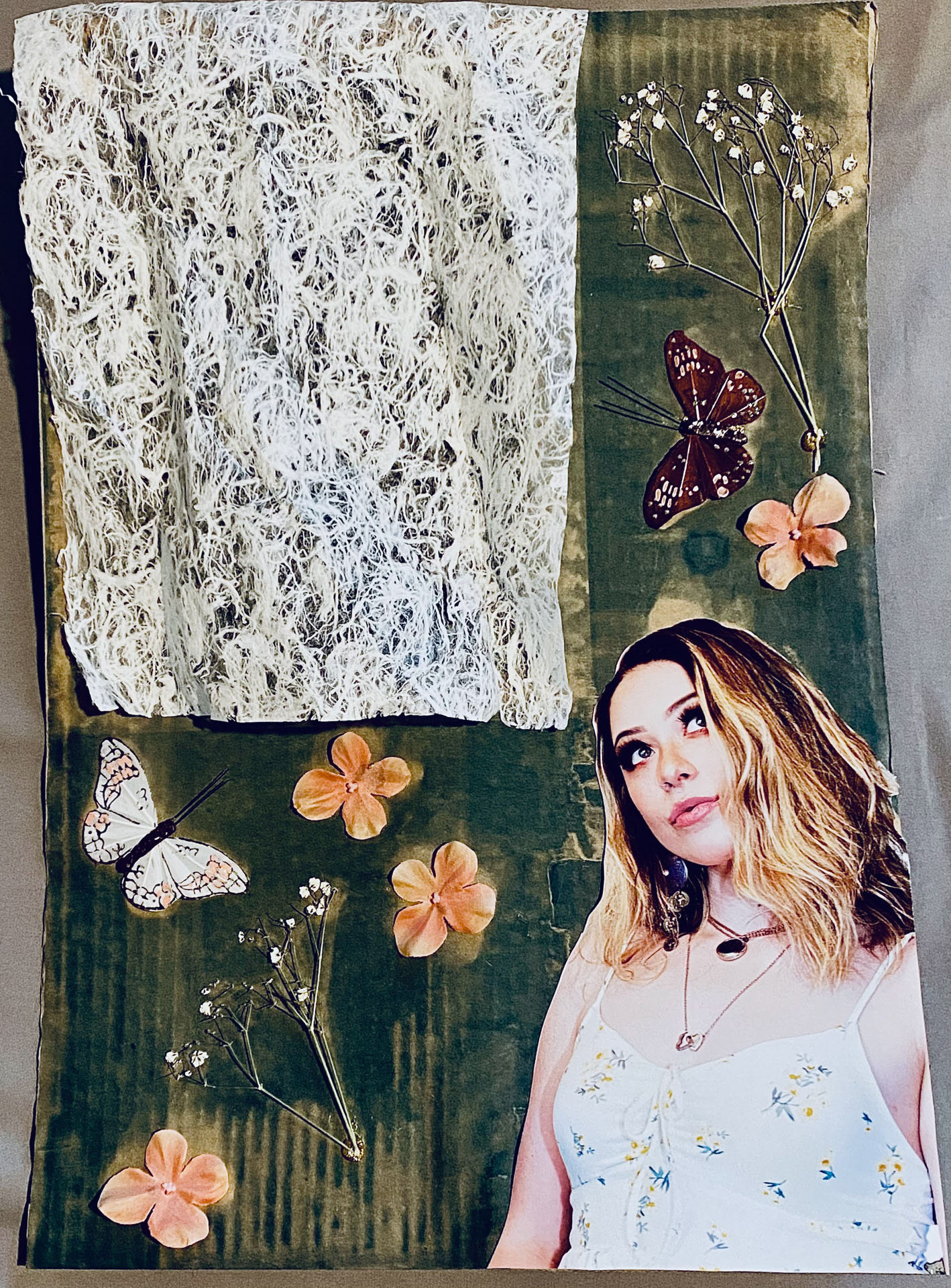 Mixed-Media: Cyanotype on Cardboard Cyanotype on Cardboard 
