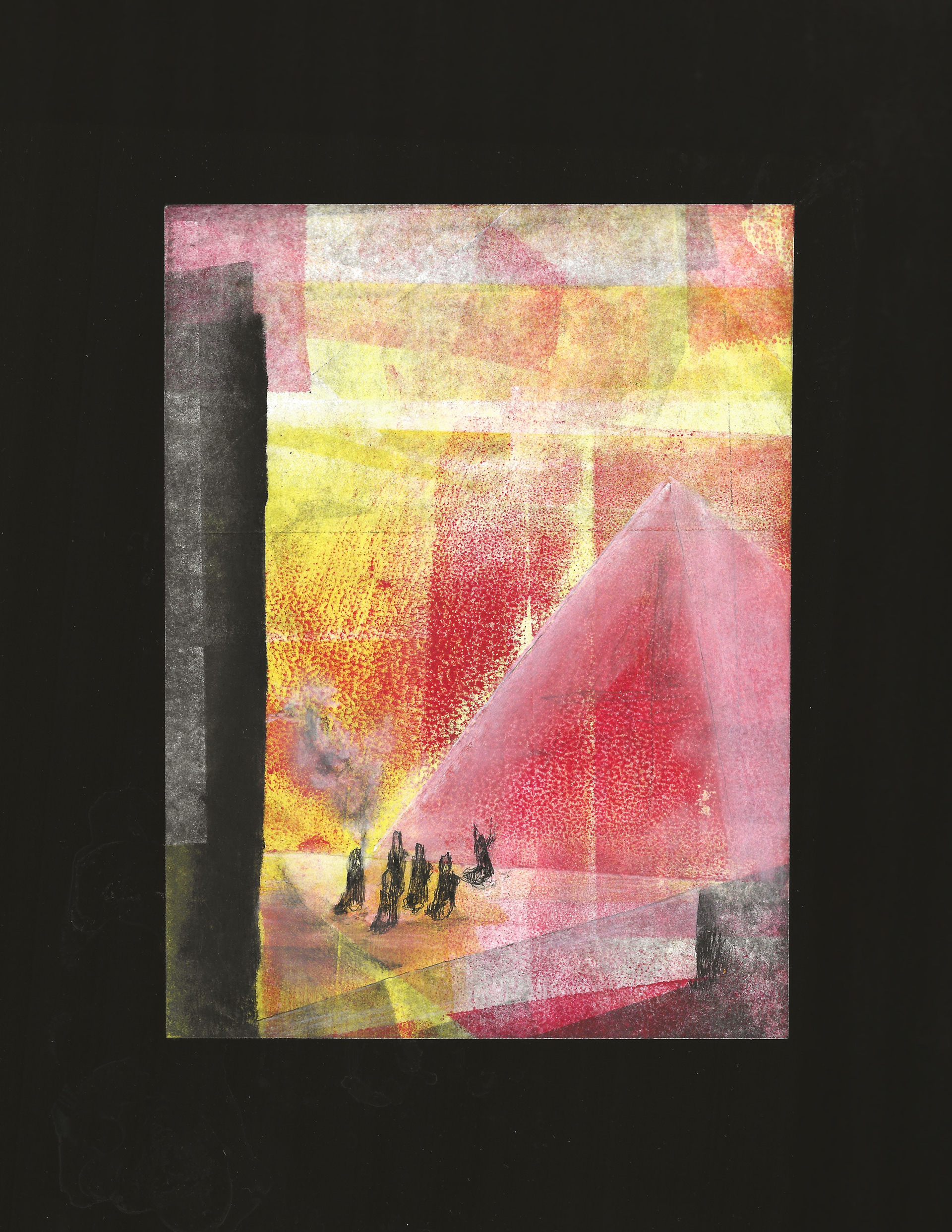 Untitled Monotype, 2024