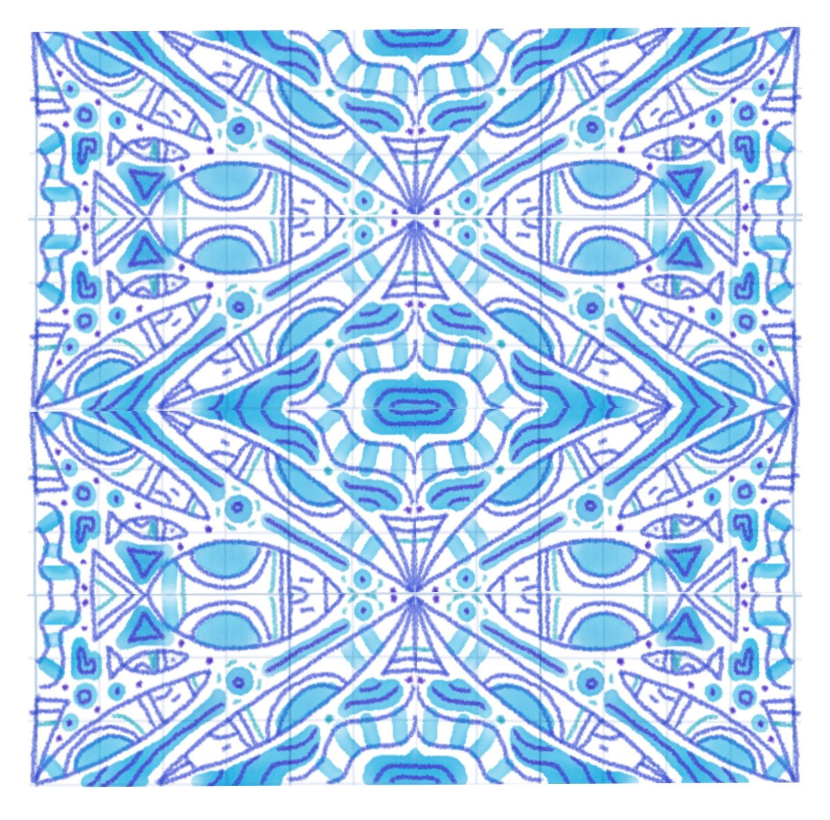 Blue fish