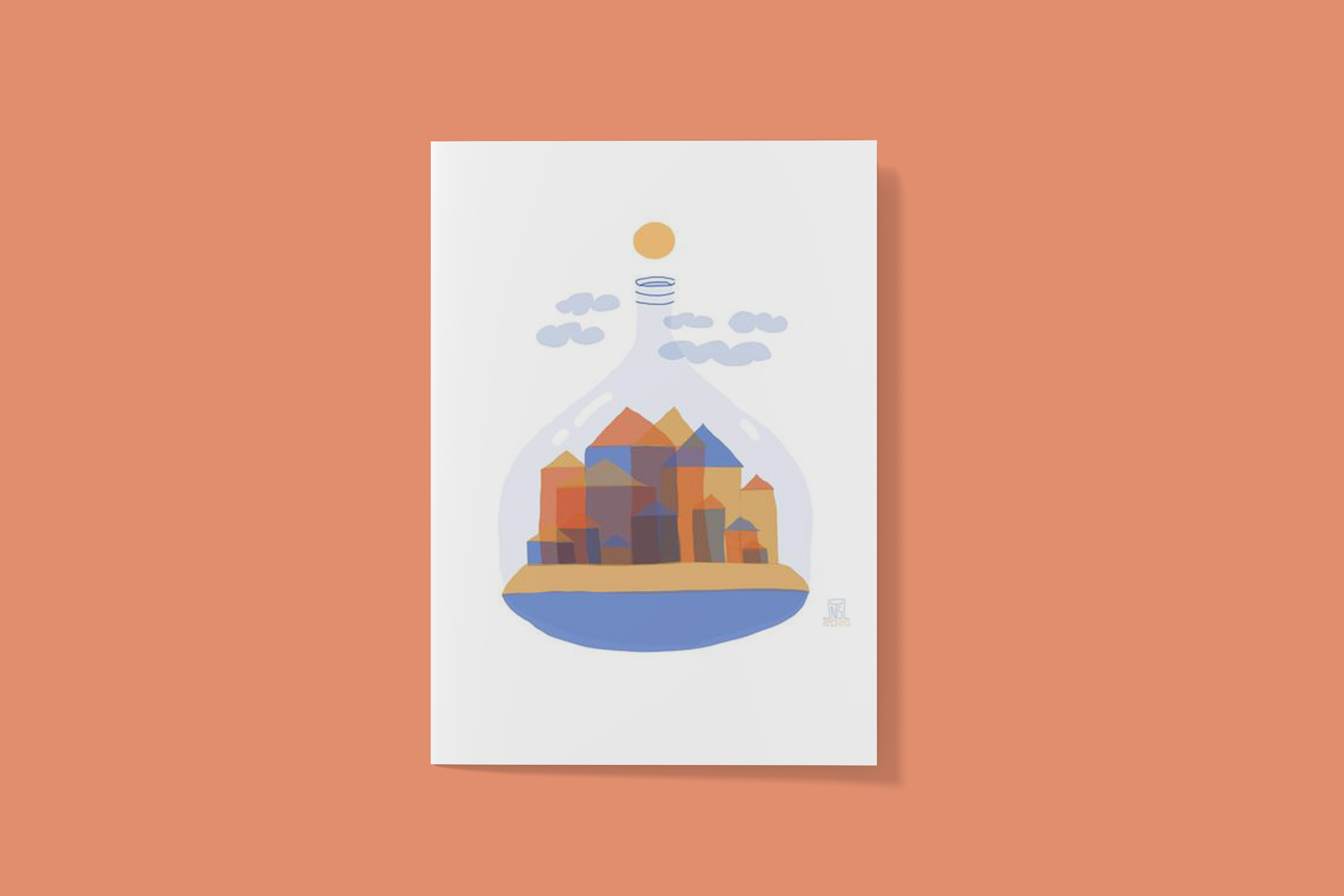 LOCKDOWN - 29,7 x 21cm Print - 12€ + shipping