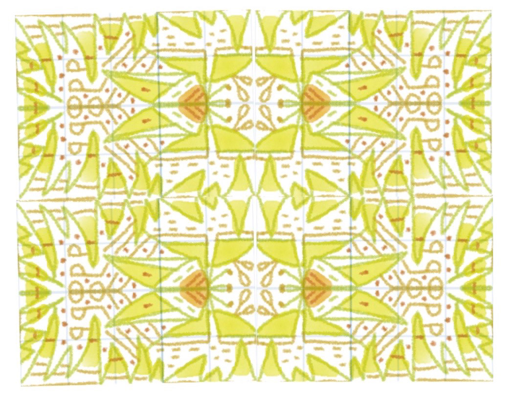 Yellowish vegetation