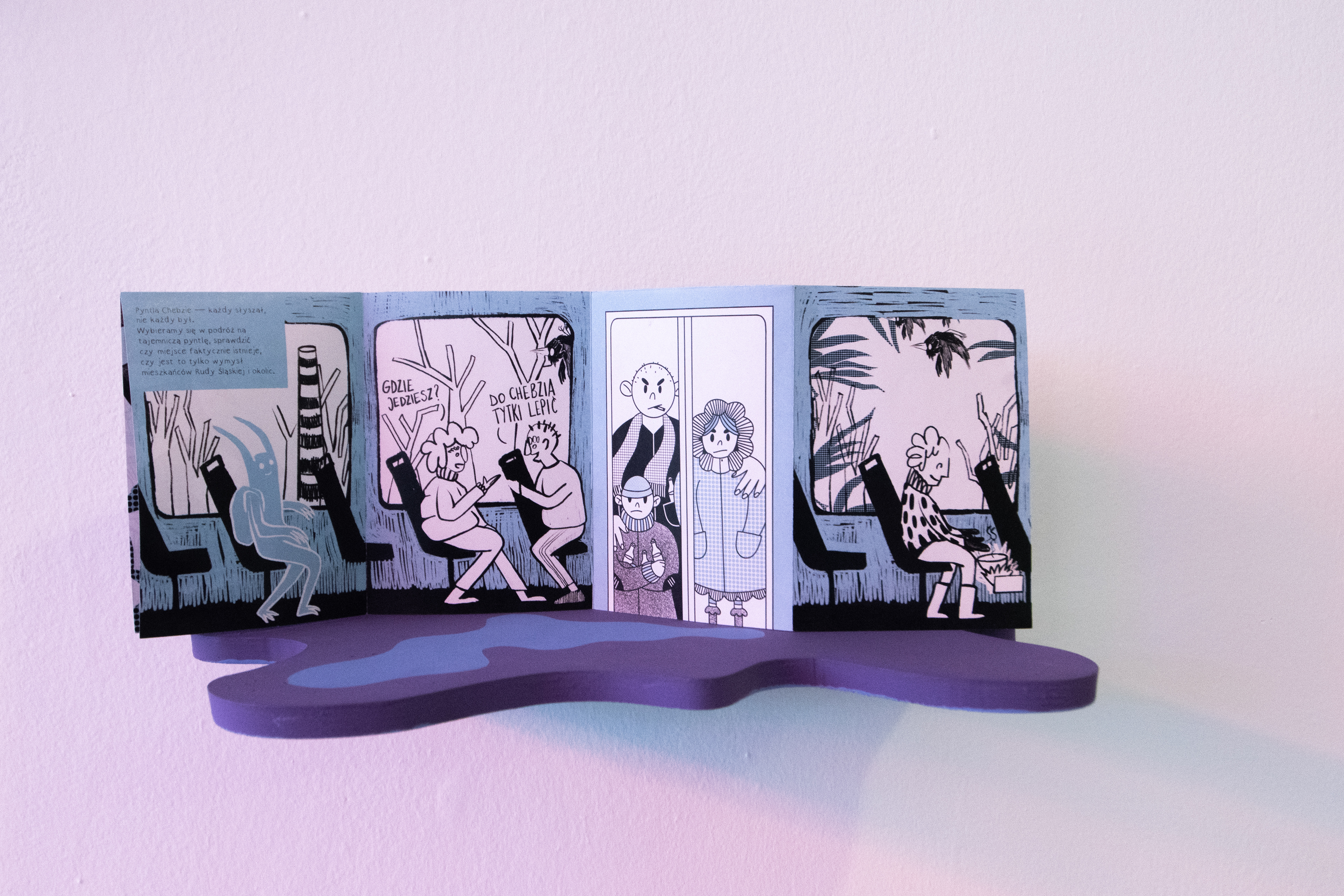Exhibition "Room With a Feud" photo by Paulina Winiarska
