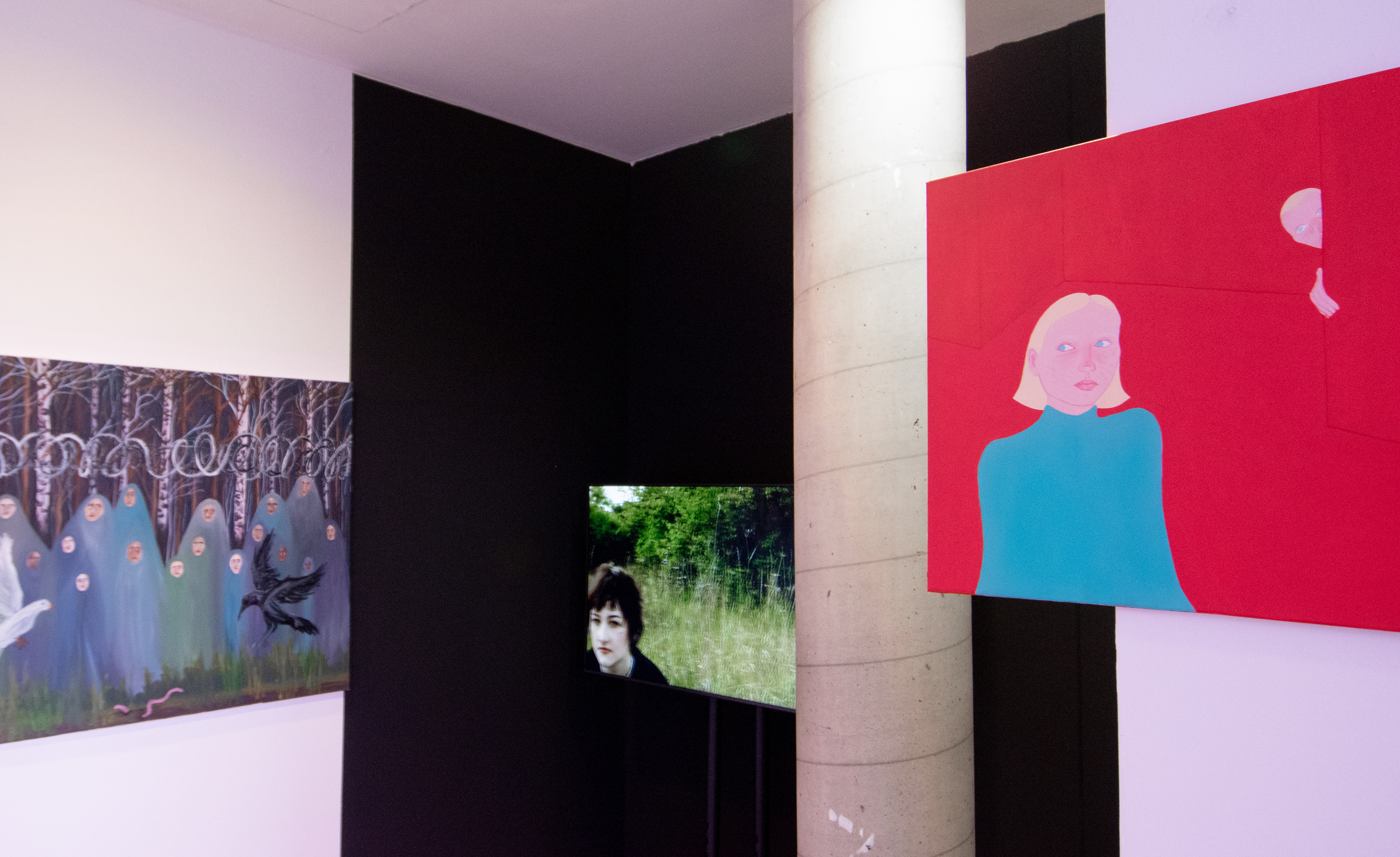 Exhibition "Room With a Feud" photo by Paulina Winiarska