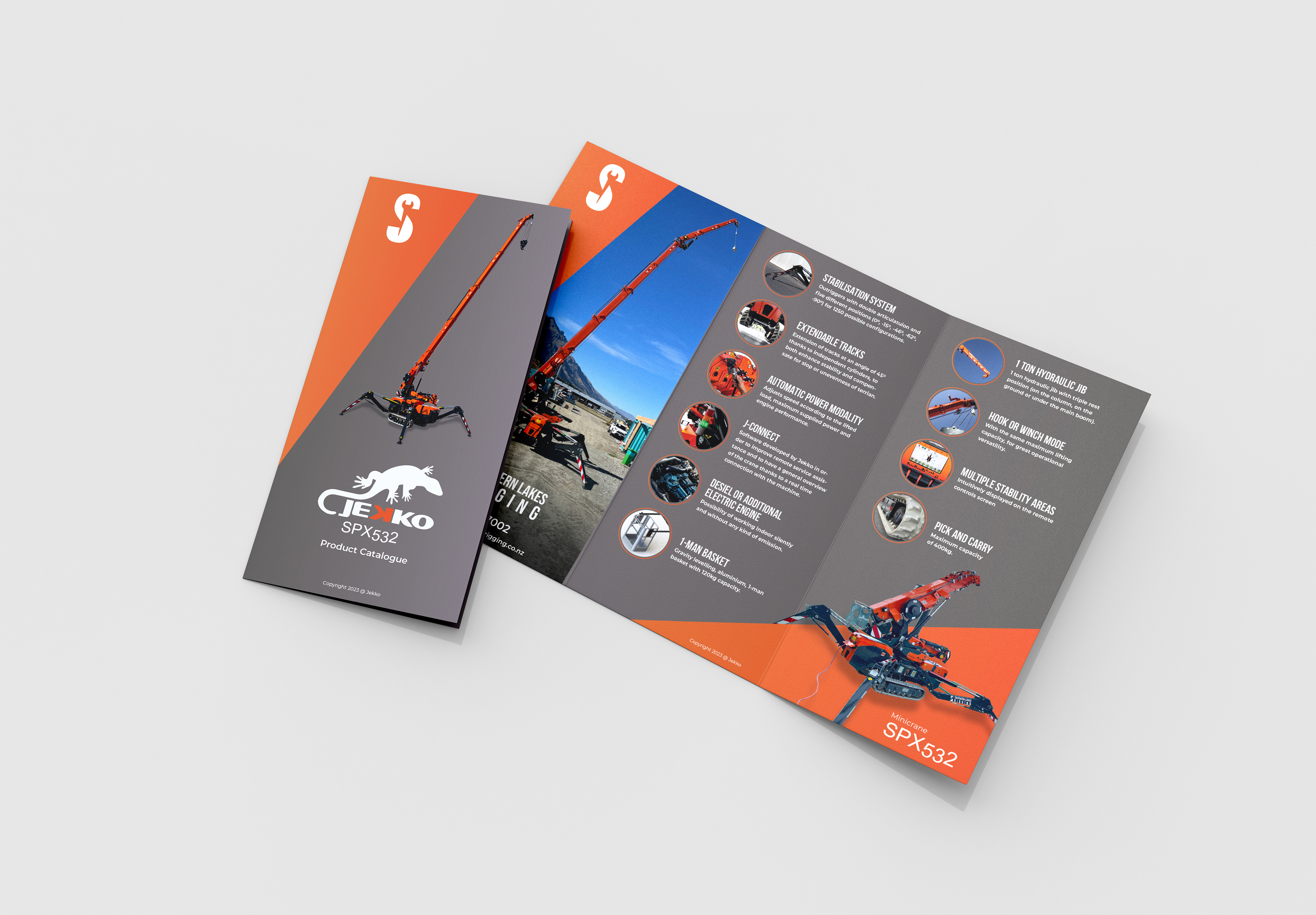 Z-Fold Product Flyer