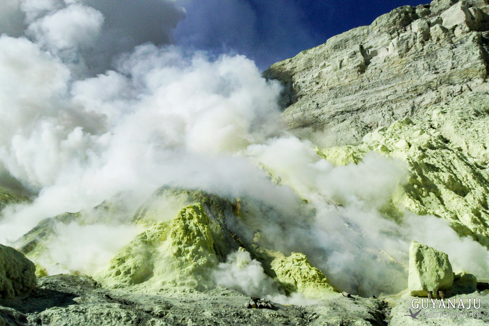 Lac acide du Kawah Ijen - Java