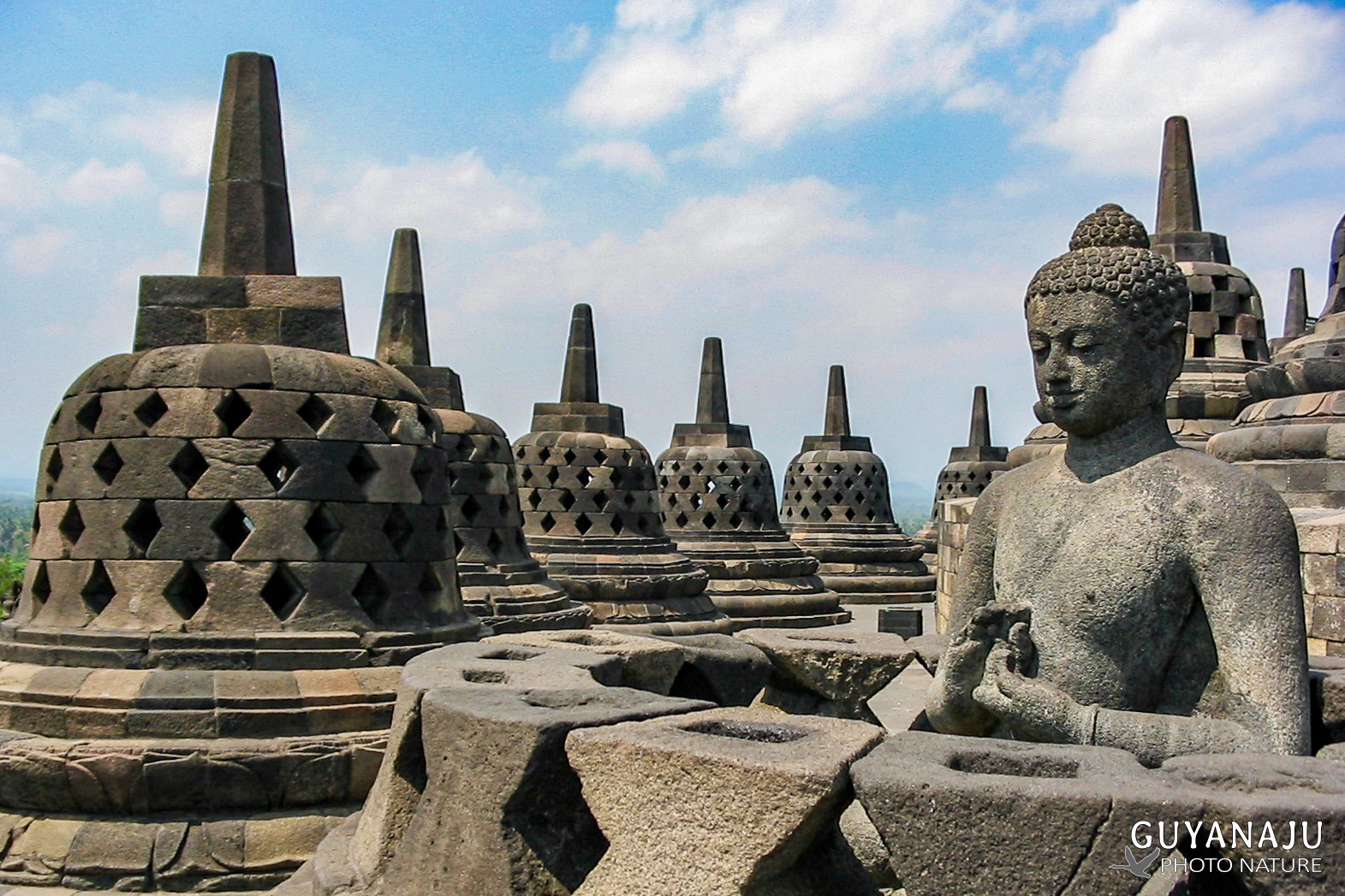 Temple de Borobudur - Yogjakarta - Java