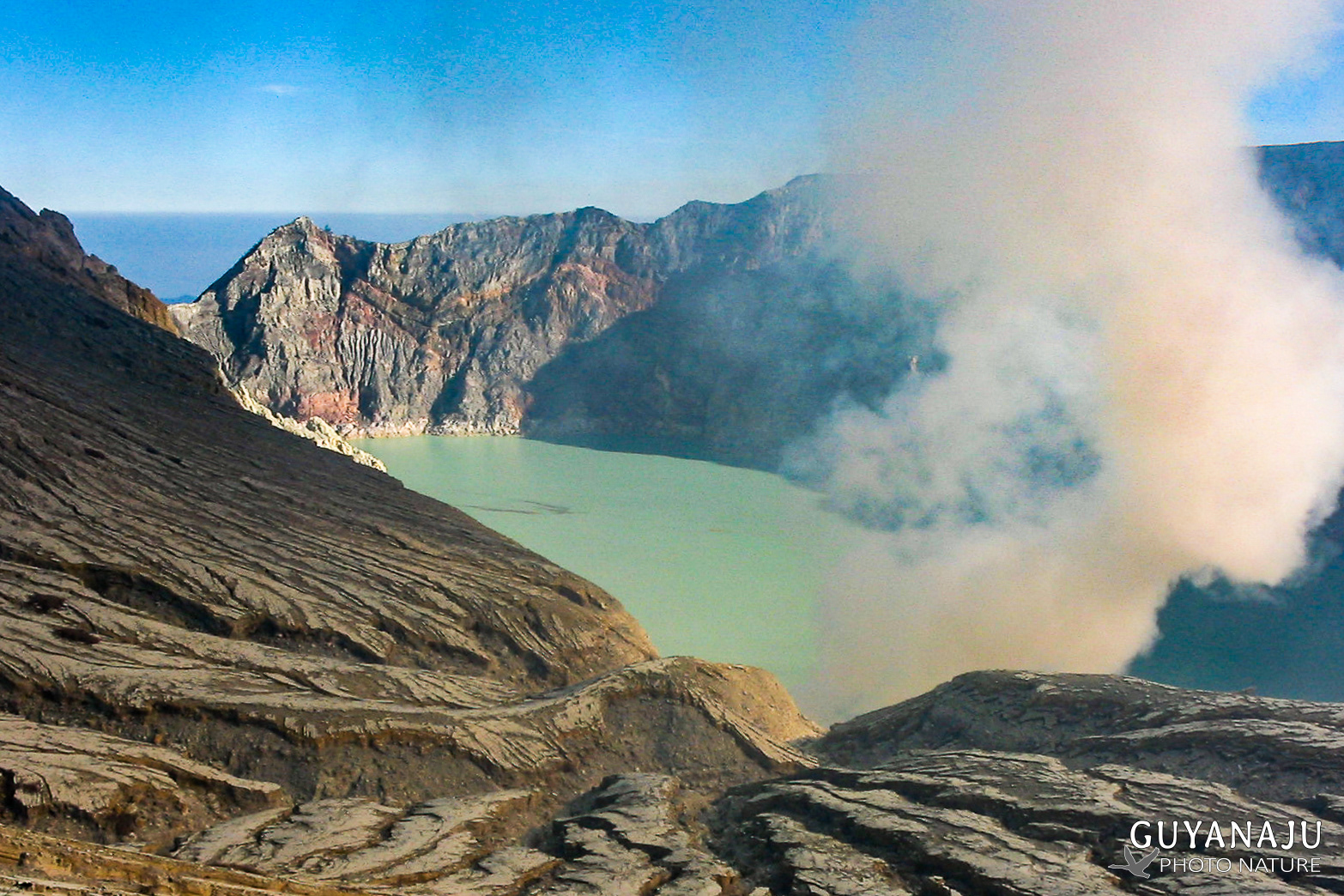Lac acide du Kawah Ijen - Java