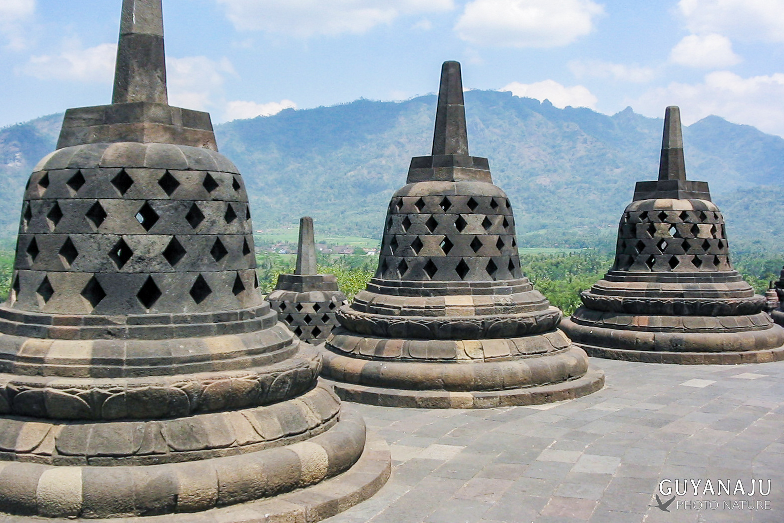Temple de Borobudur - Yogjakarta - Java