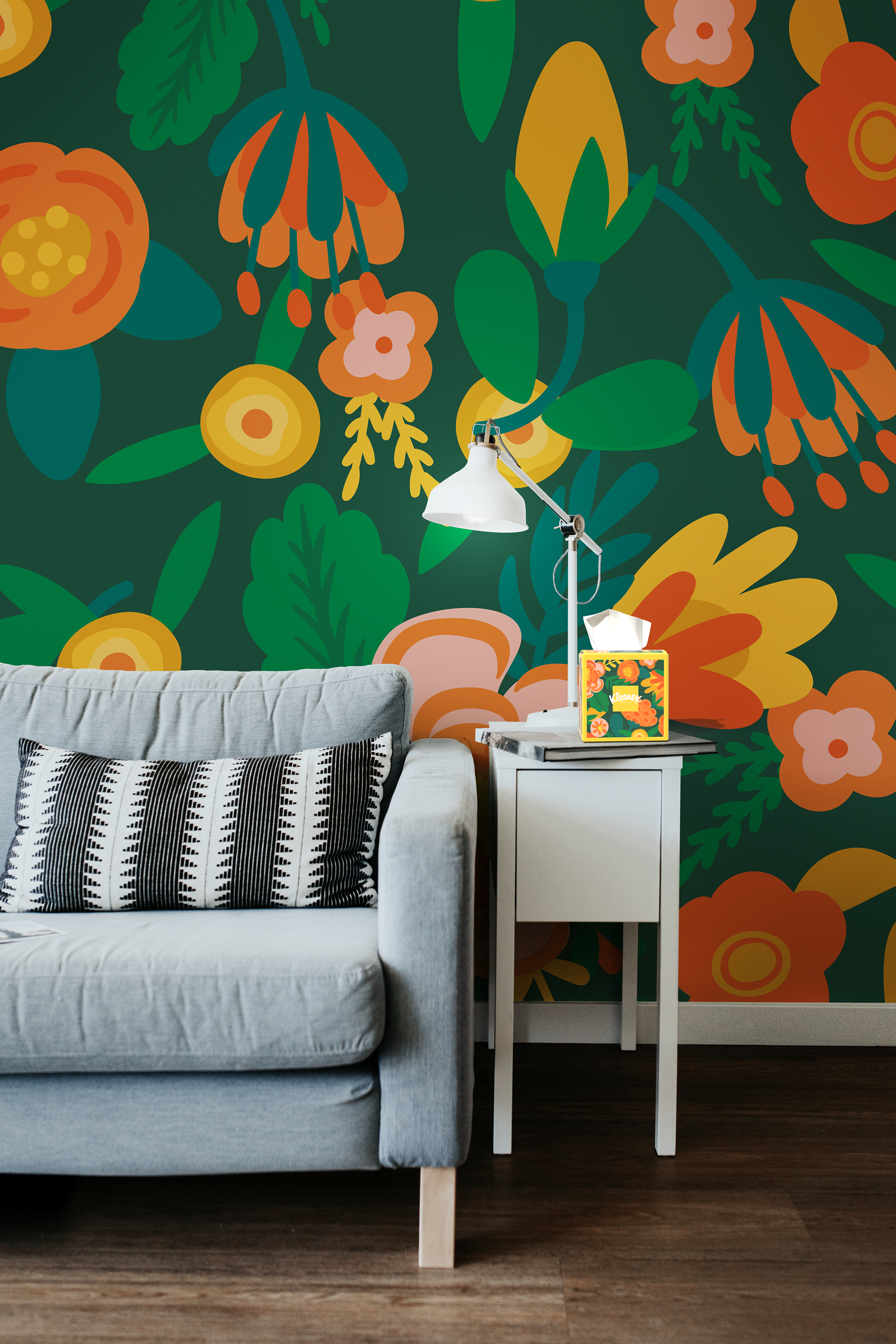 Kleenex Wallpaper Mockup 2
