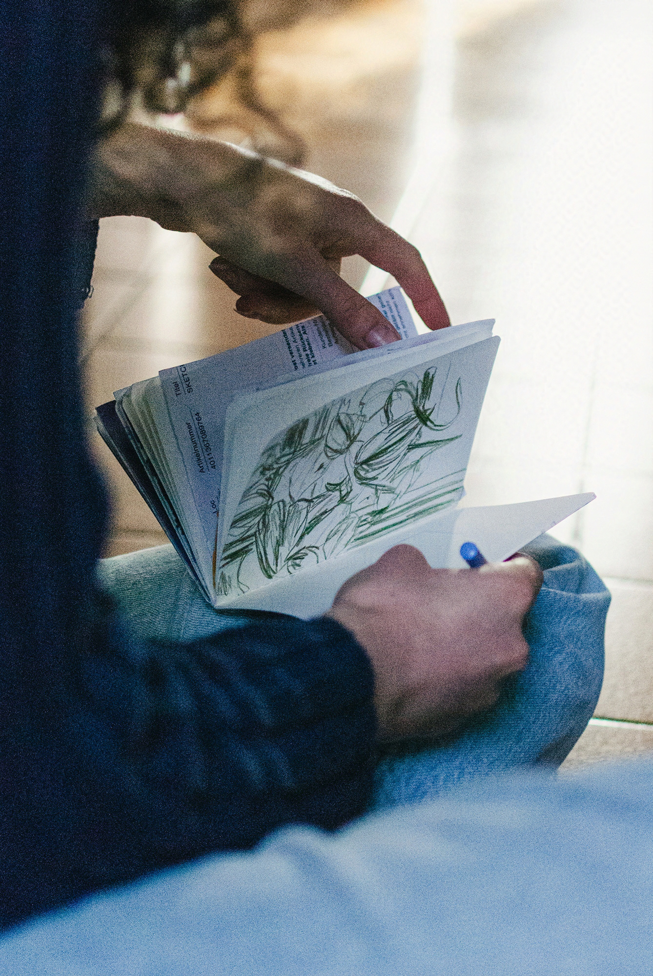 Aus dem Entstehungsprozess von Zwischen den Momenten