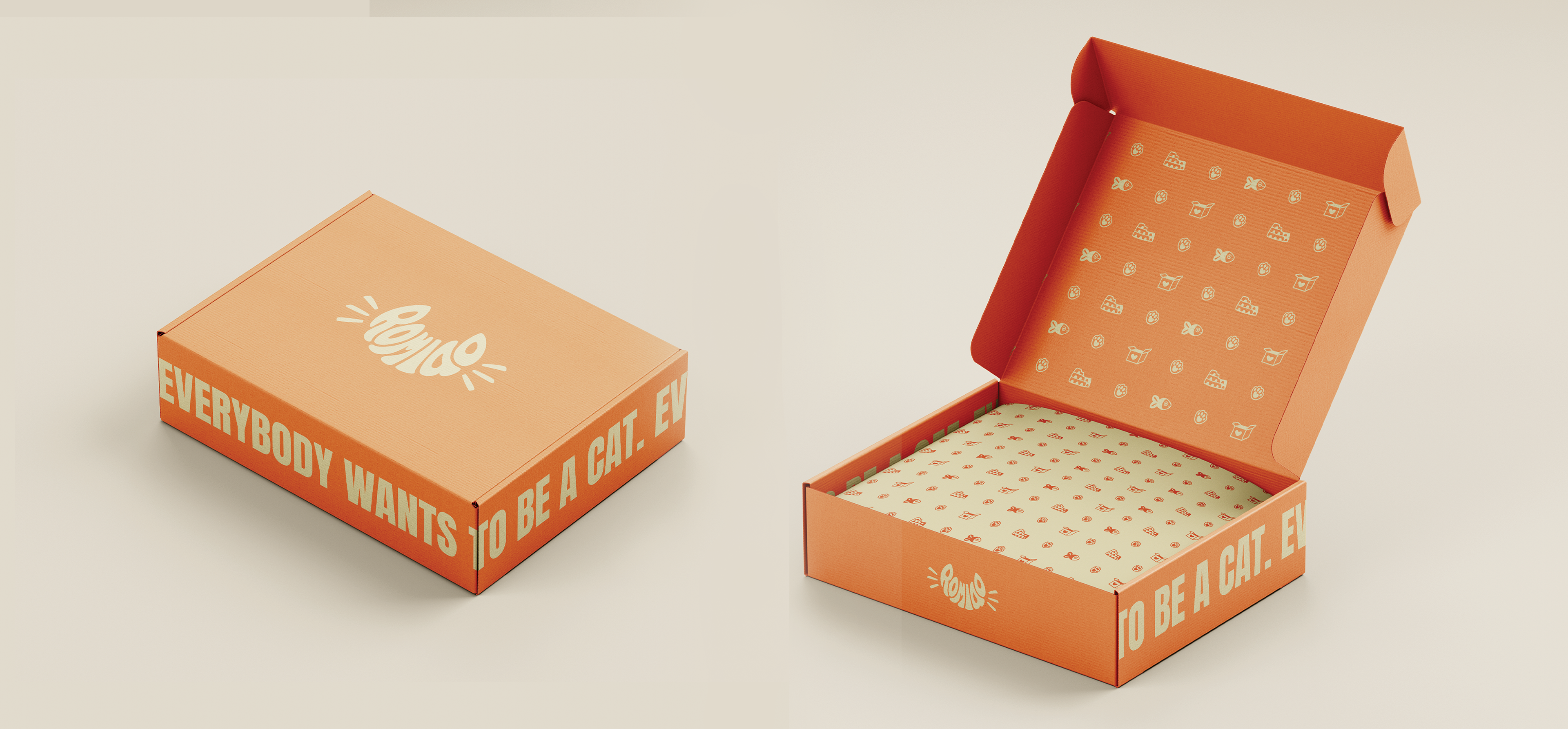 Package Design for Romiao Brand Identity Project