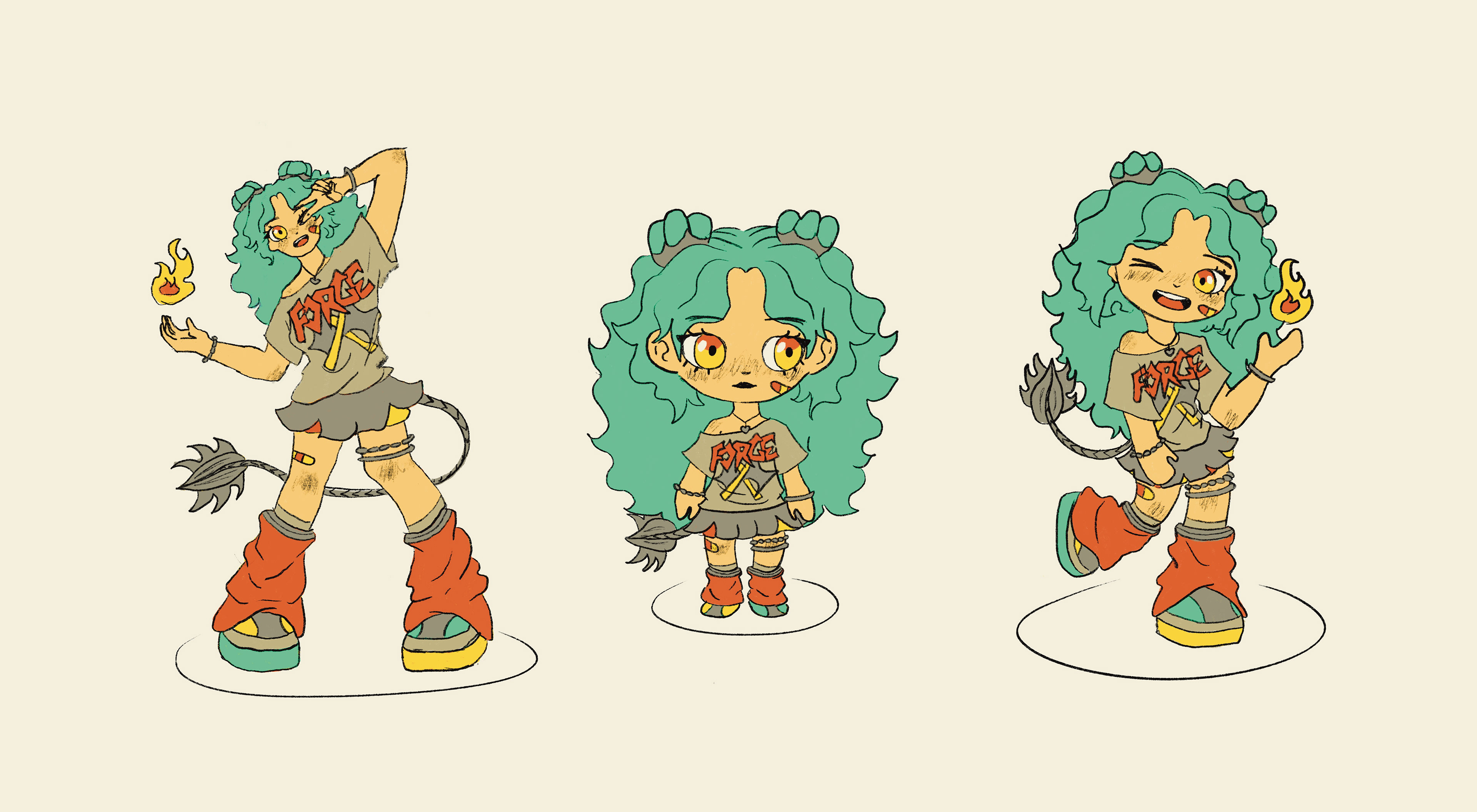 Character Design for Figure Brand Project
