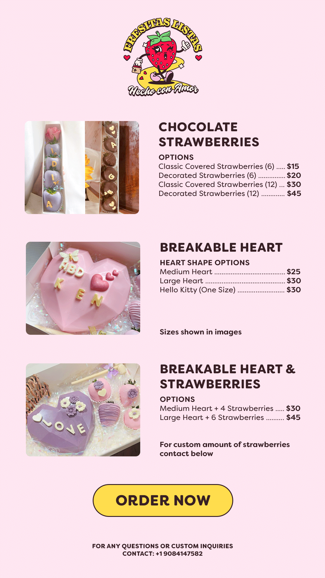 Logo + Story Menu for Small Business