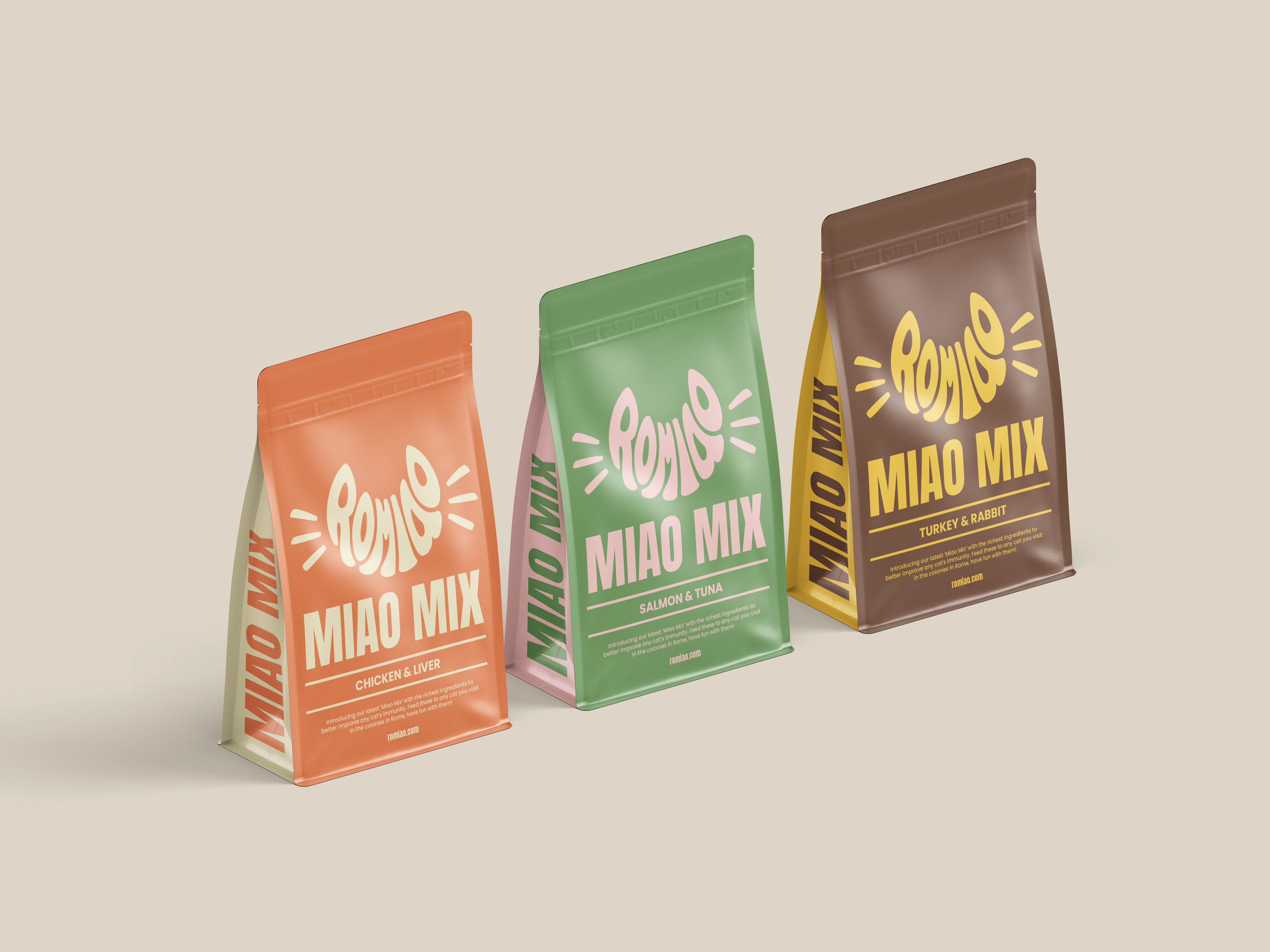 Product Design for Romiao Brand Identity Project