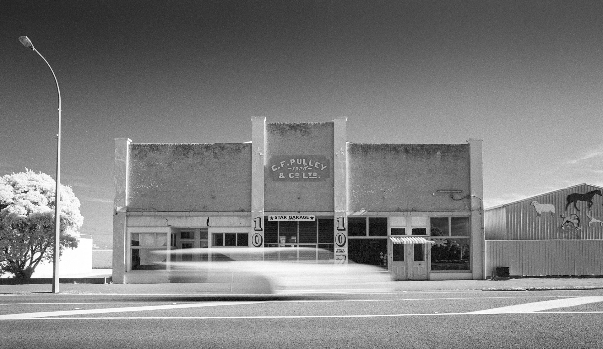 Patea, South Taranaki, New Zealand. 35mm Film Photography. Rollei Infrared