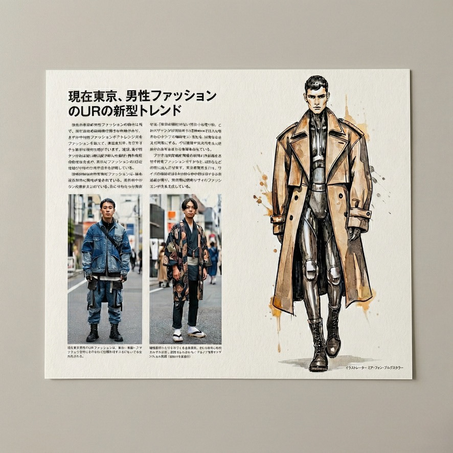 Editorial Layout: Tokyo Market