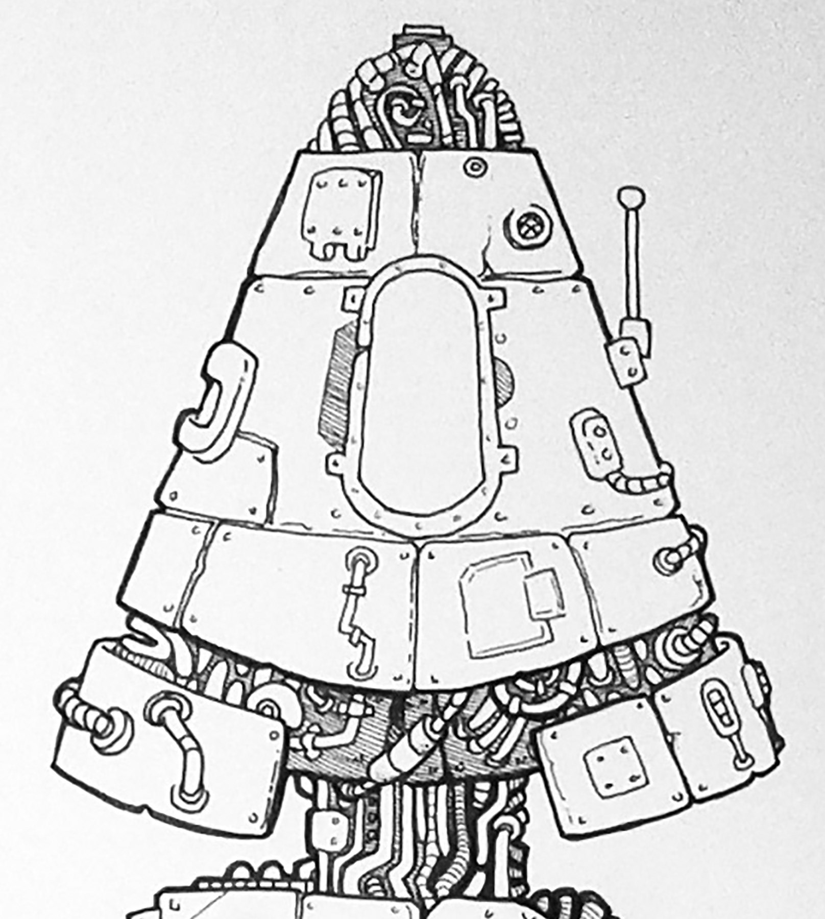 Inked Detail "A"