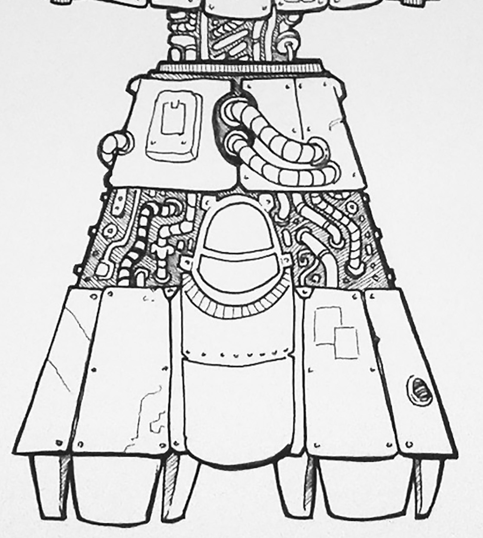 Inked Detail "A"