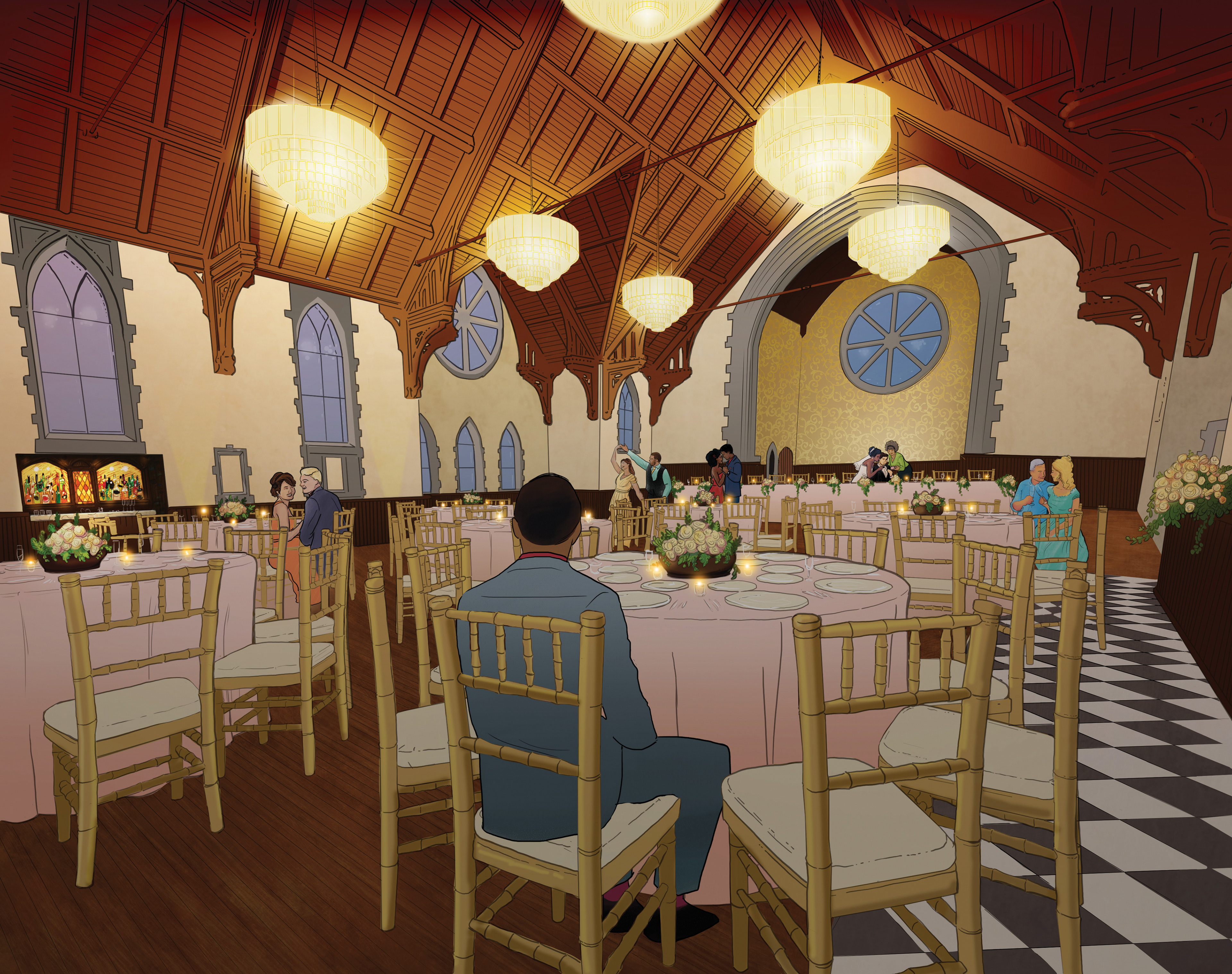Final main hall illustration