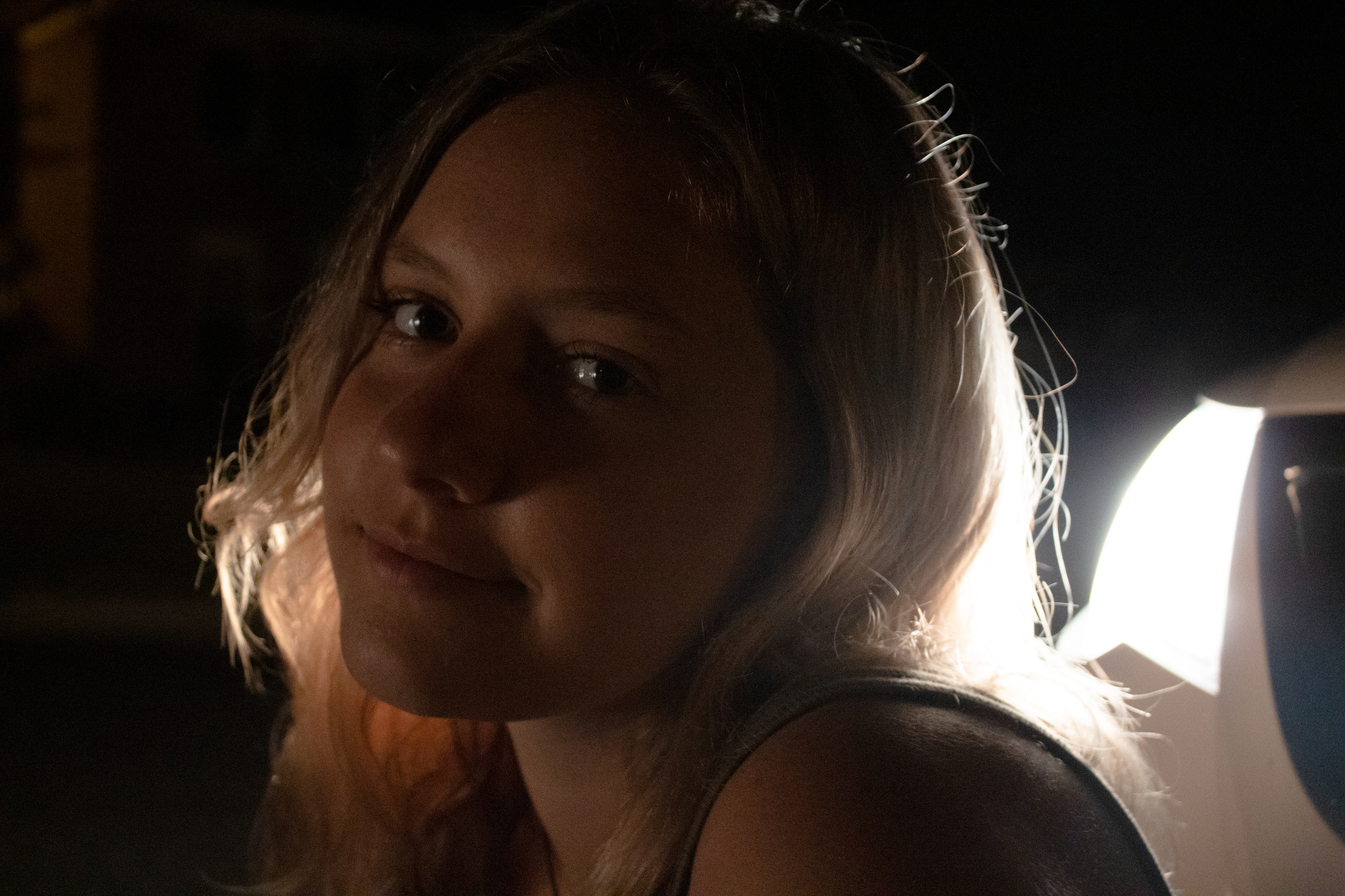 The portraits in this series were done with a "teenage nostalgia" theme in mind, taken in the middle of the night with a group of friends