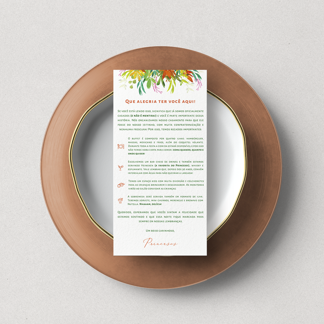 identidade visual casamento