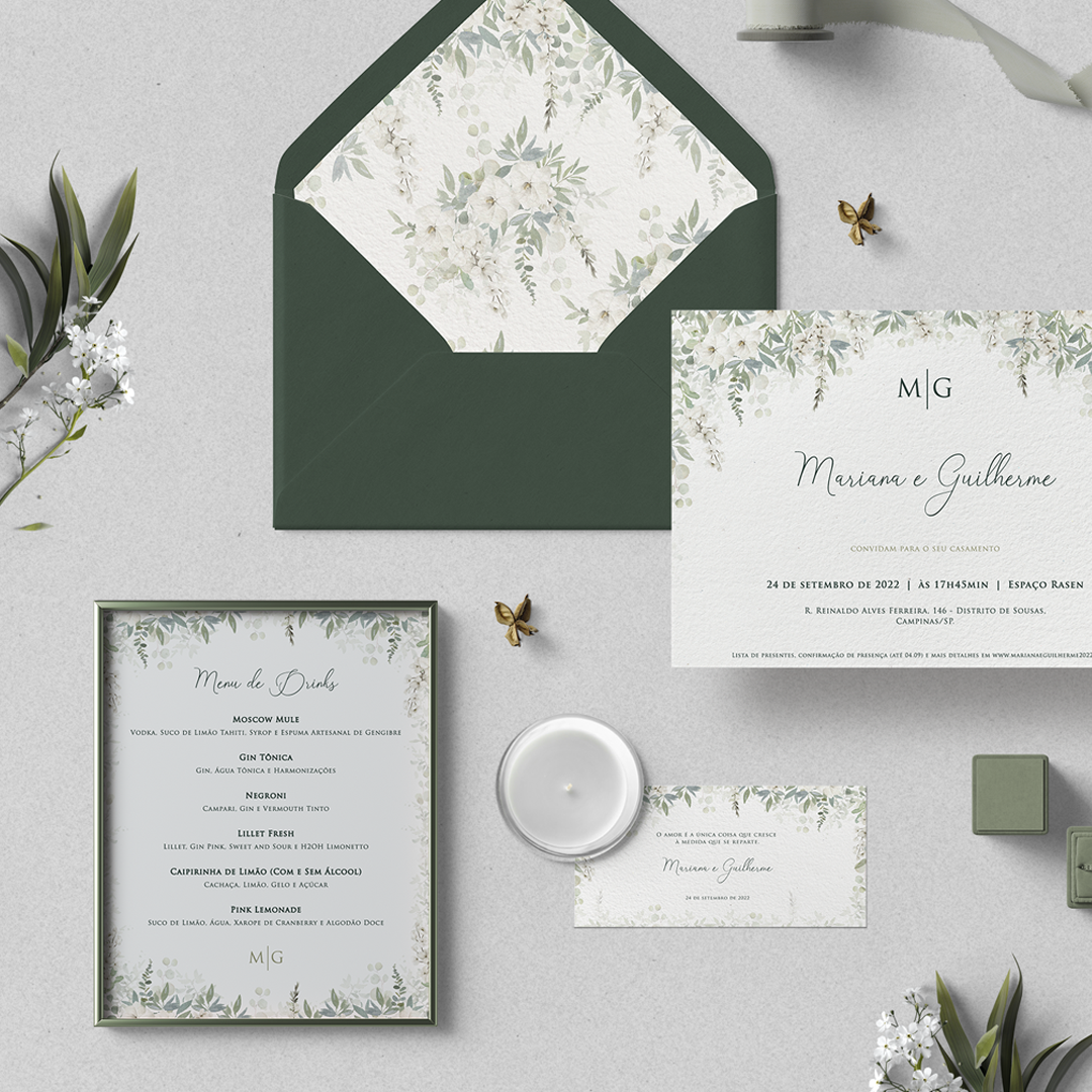 identidade visual casamento
