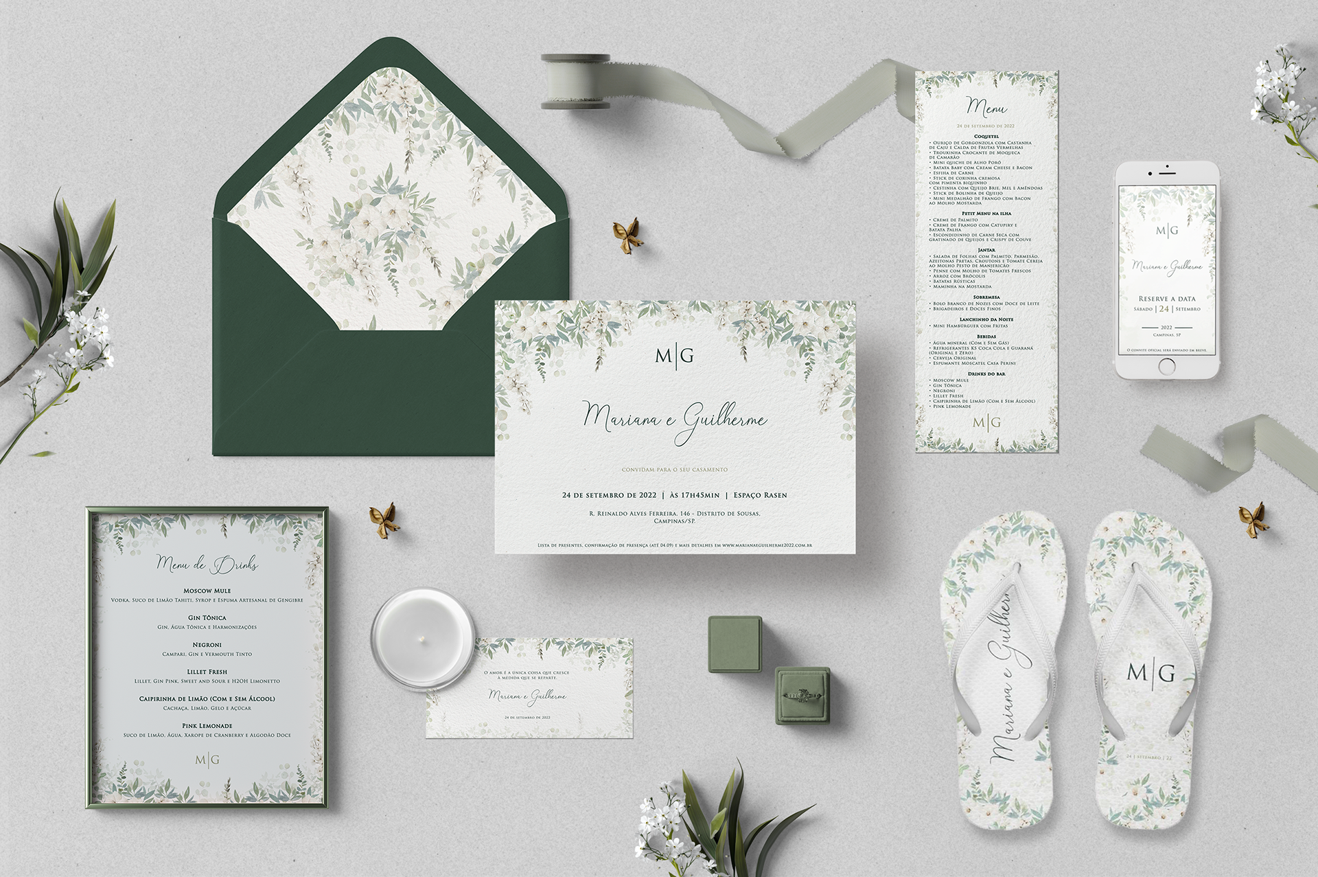 identidade visual casamento