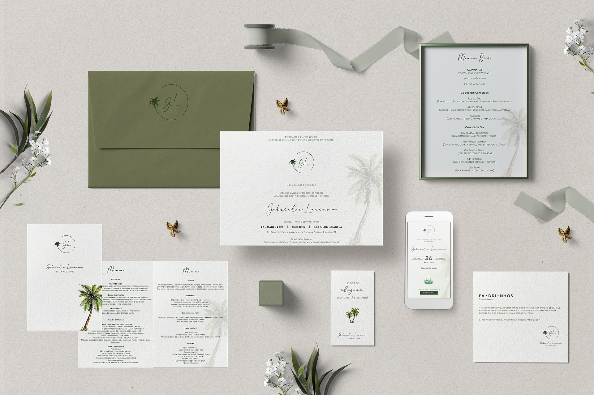 identidade visual casamento