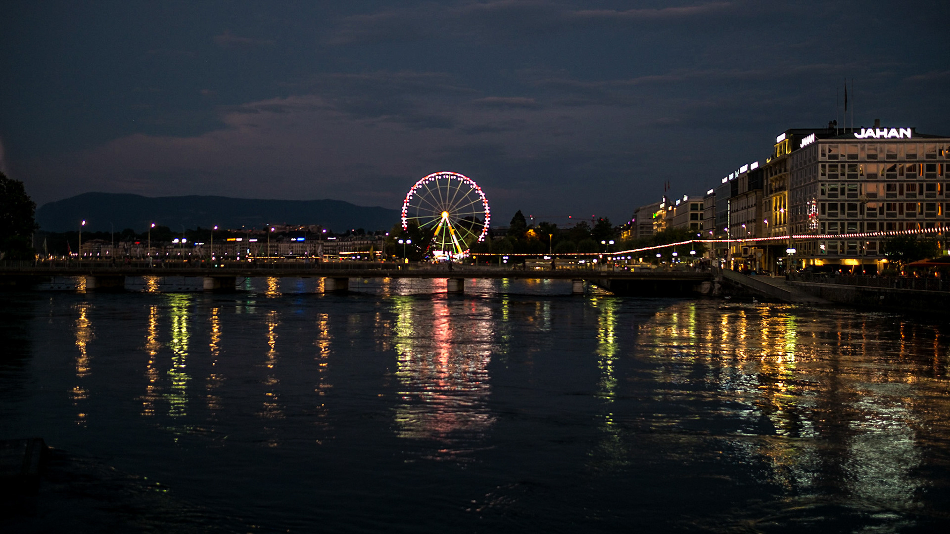Lac Léman. Genève