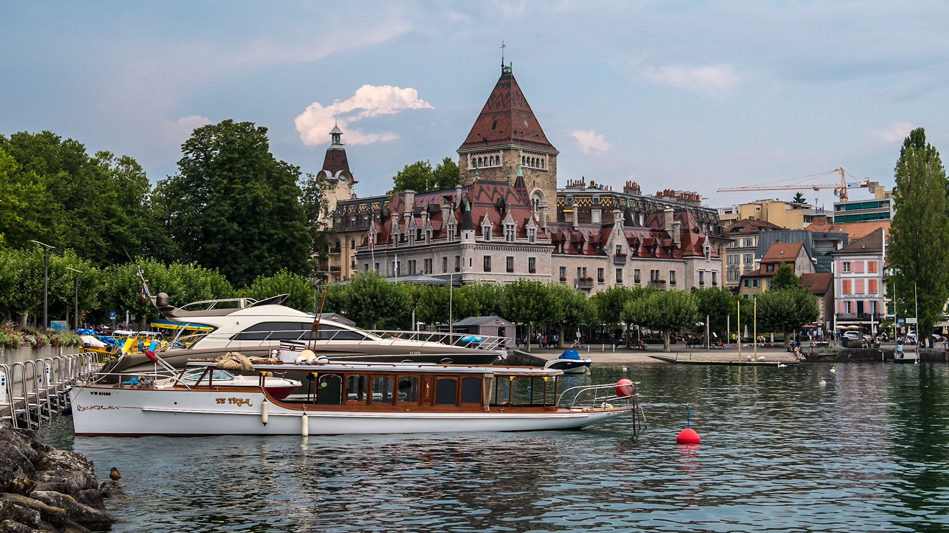 Lac Léman, Lausanne