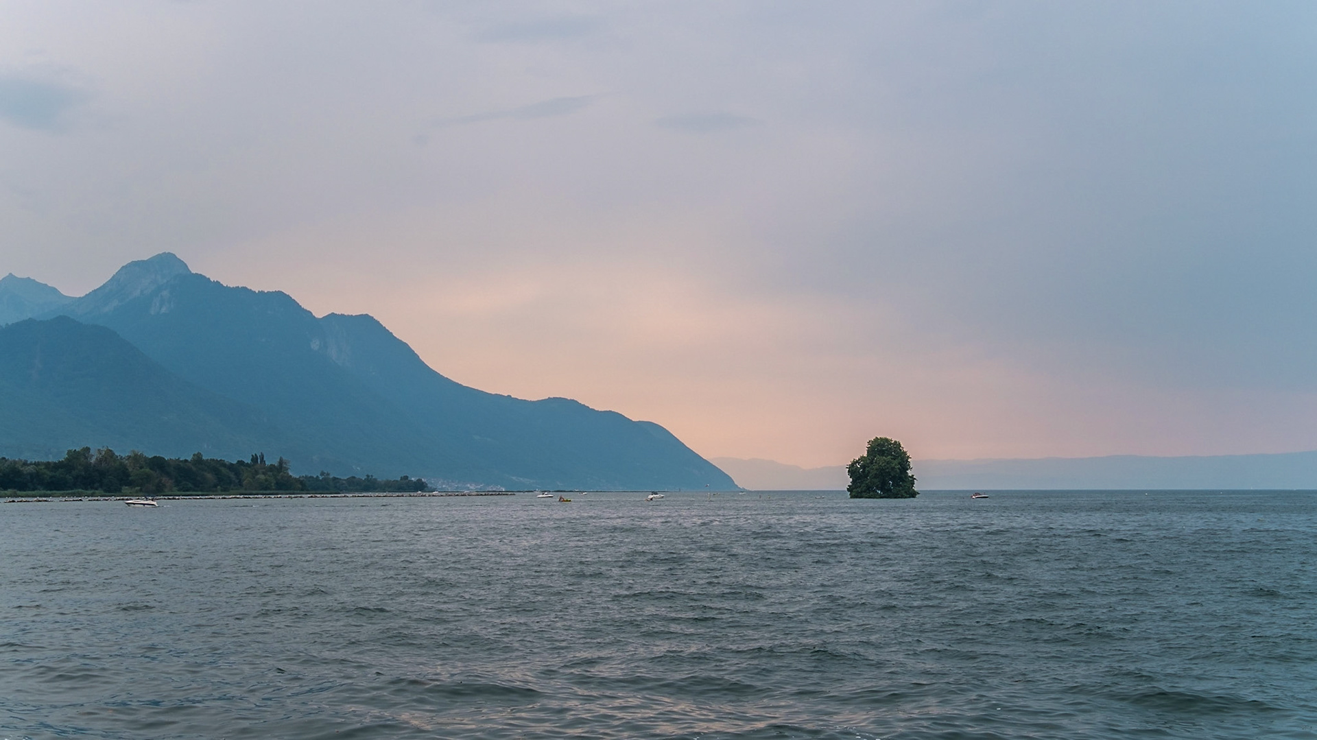 Lac Léman, Suisse