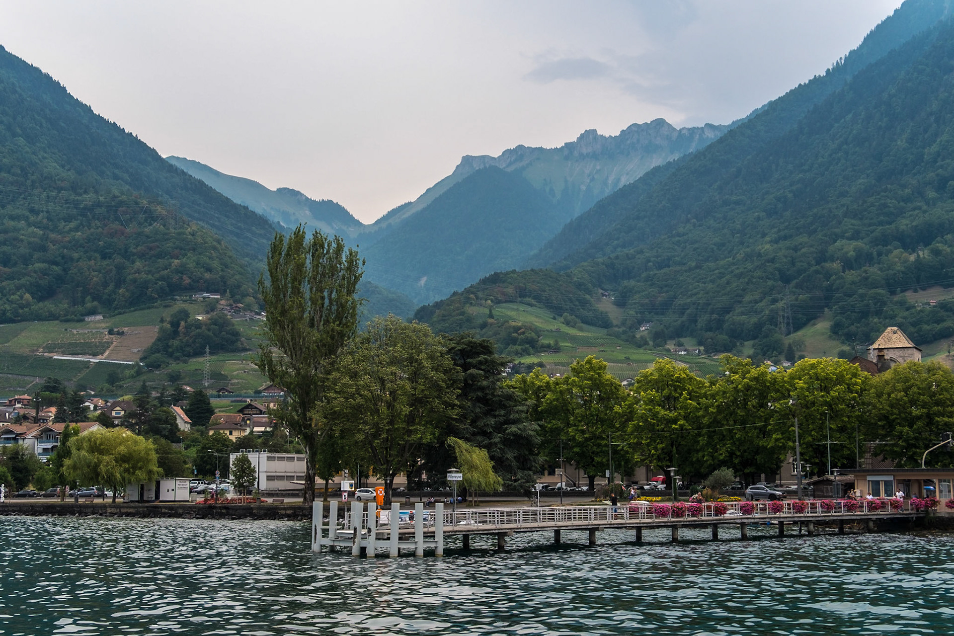 Villeneuve, Lac Léman