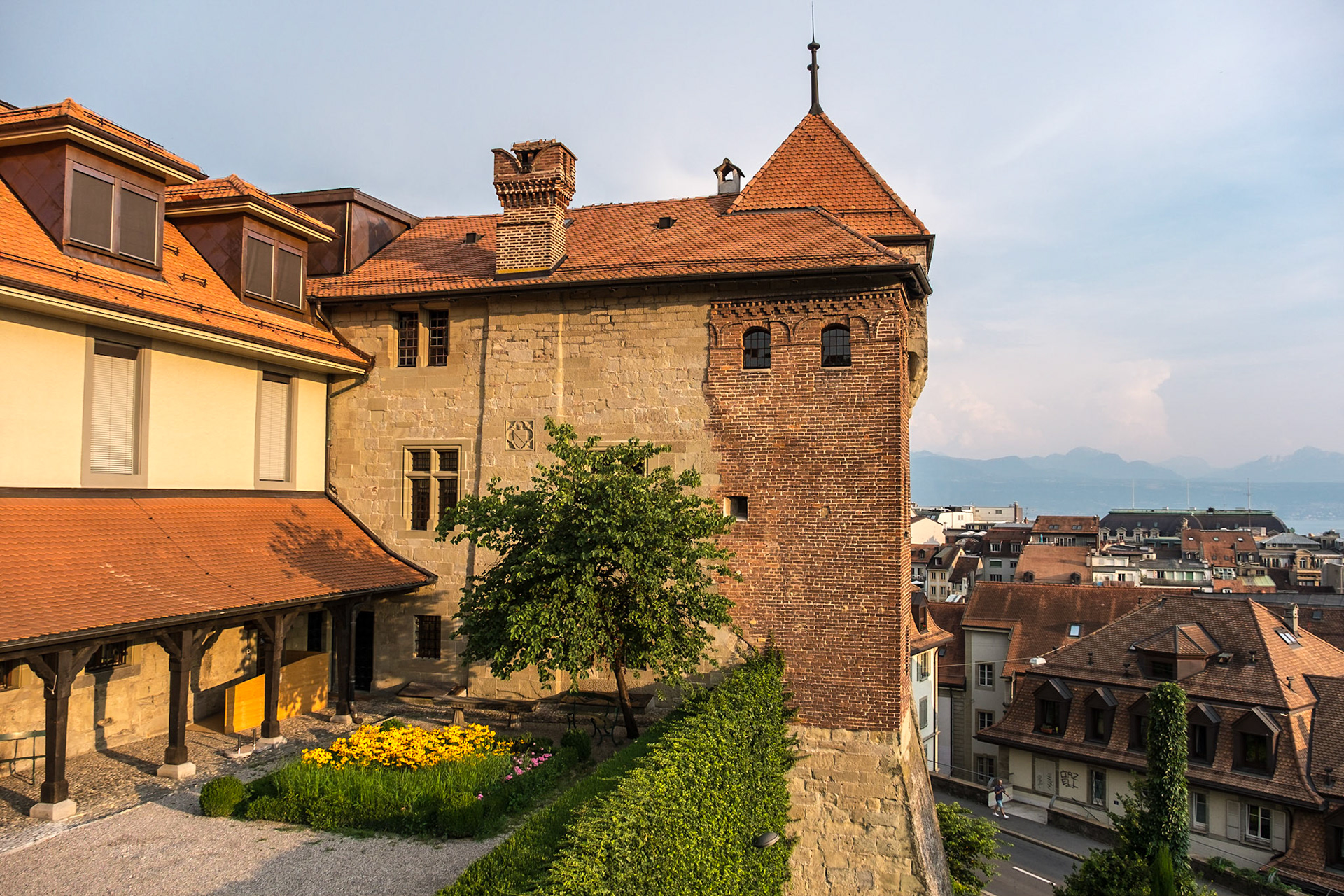 Museo Histórico de Lausana. Castillo del obispado.