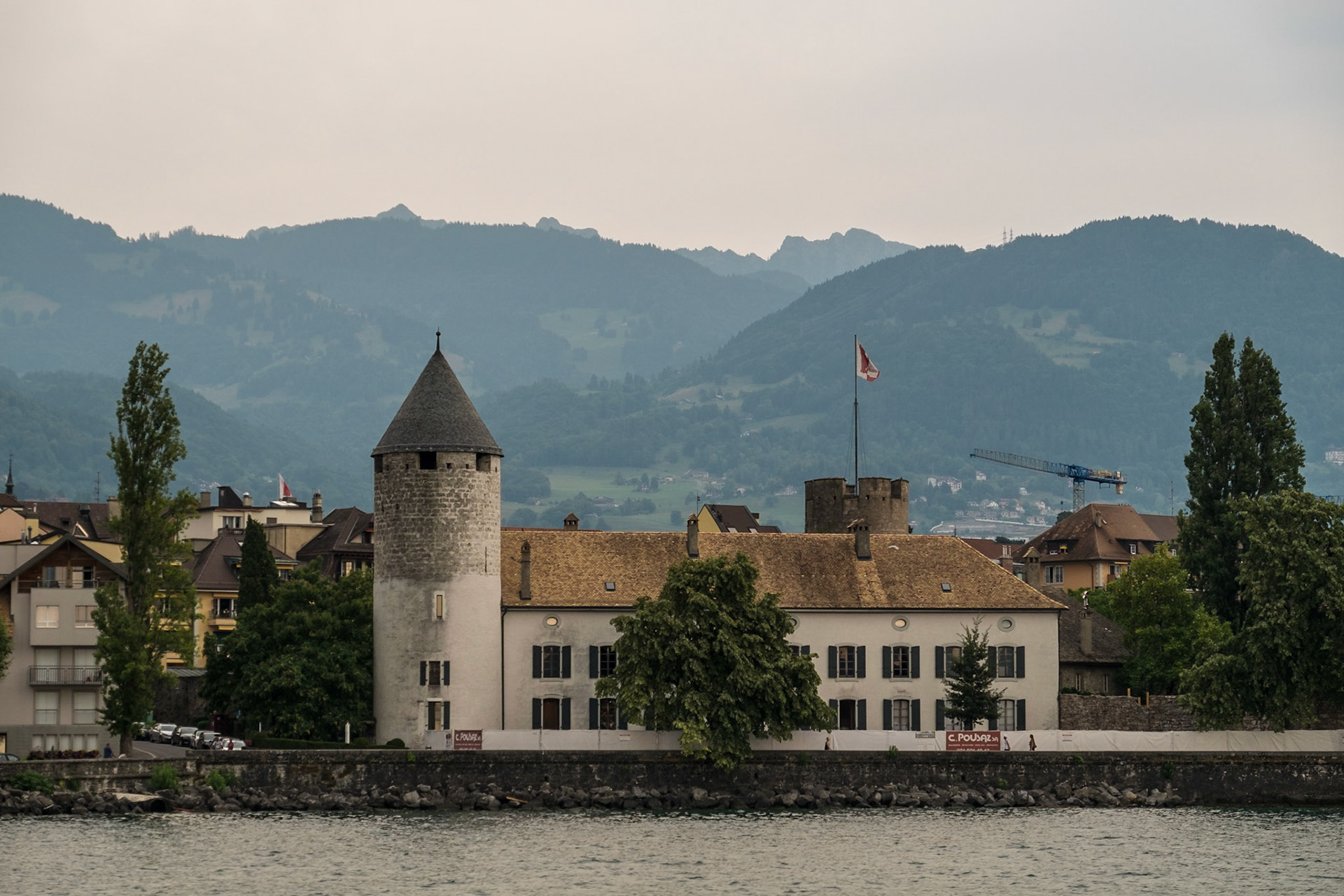 La Tour de Peilz. Lac Léman
