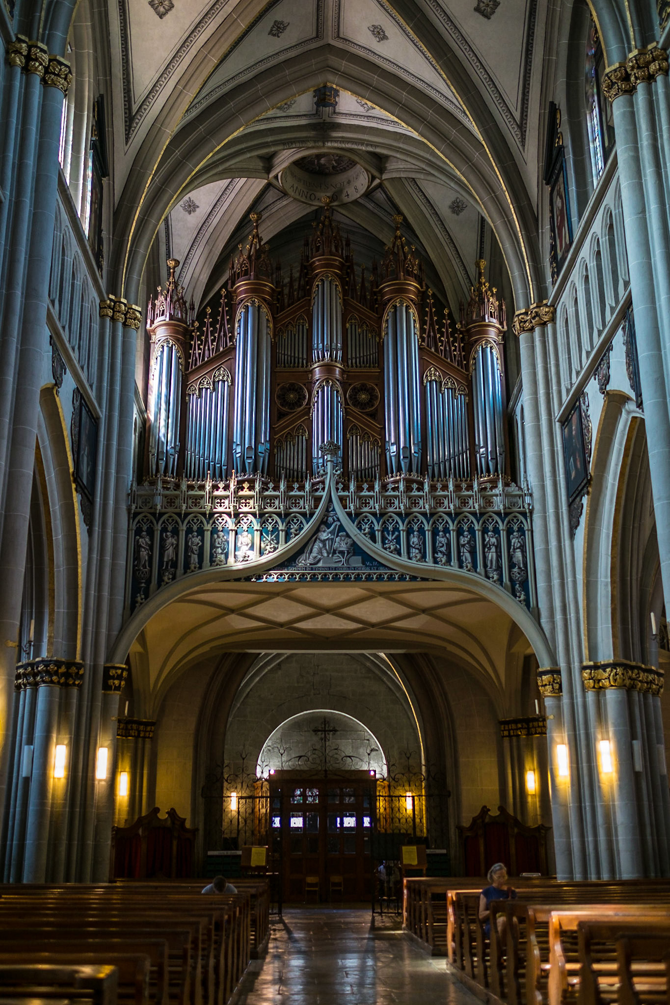 Cathédrale Saint-Nicolas. Friburgo, Suiza