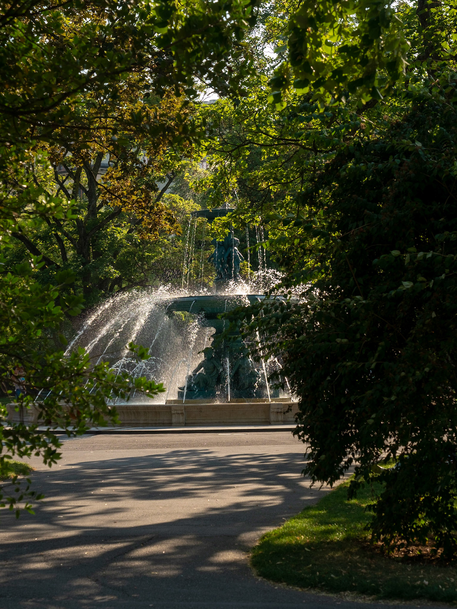 Jardin Anglais, Quai du Général Guisan. Genève