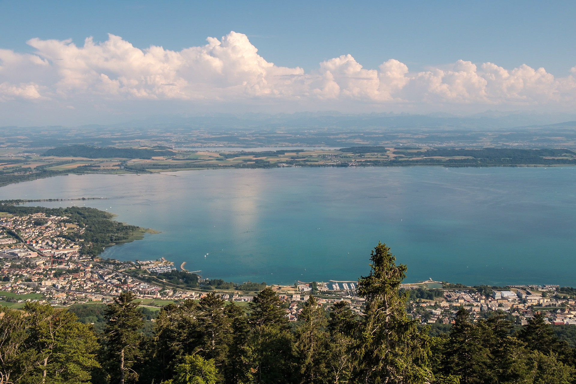Tour panoramique de Chaumont. Neuchâtel