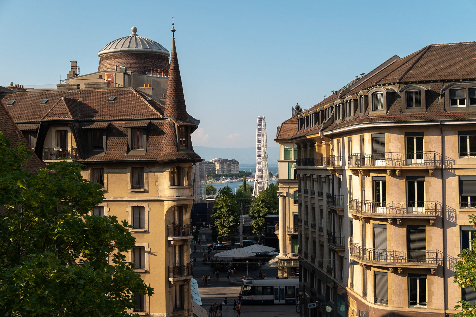 Terrasse Agrippa-d'Aubigné. Genêve