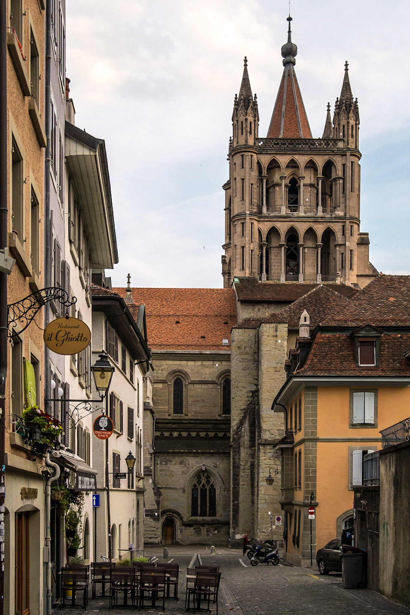 Rue Cité Devant. Lausanne
