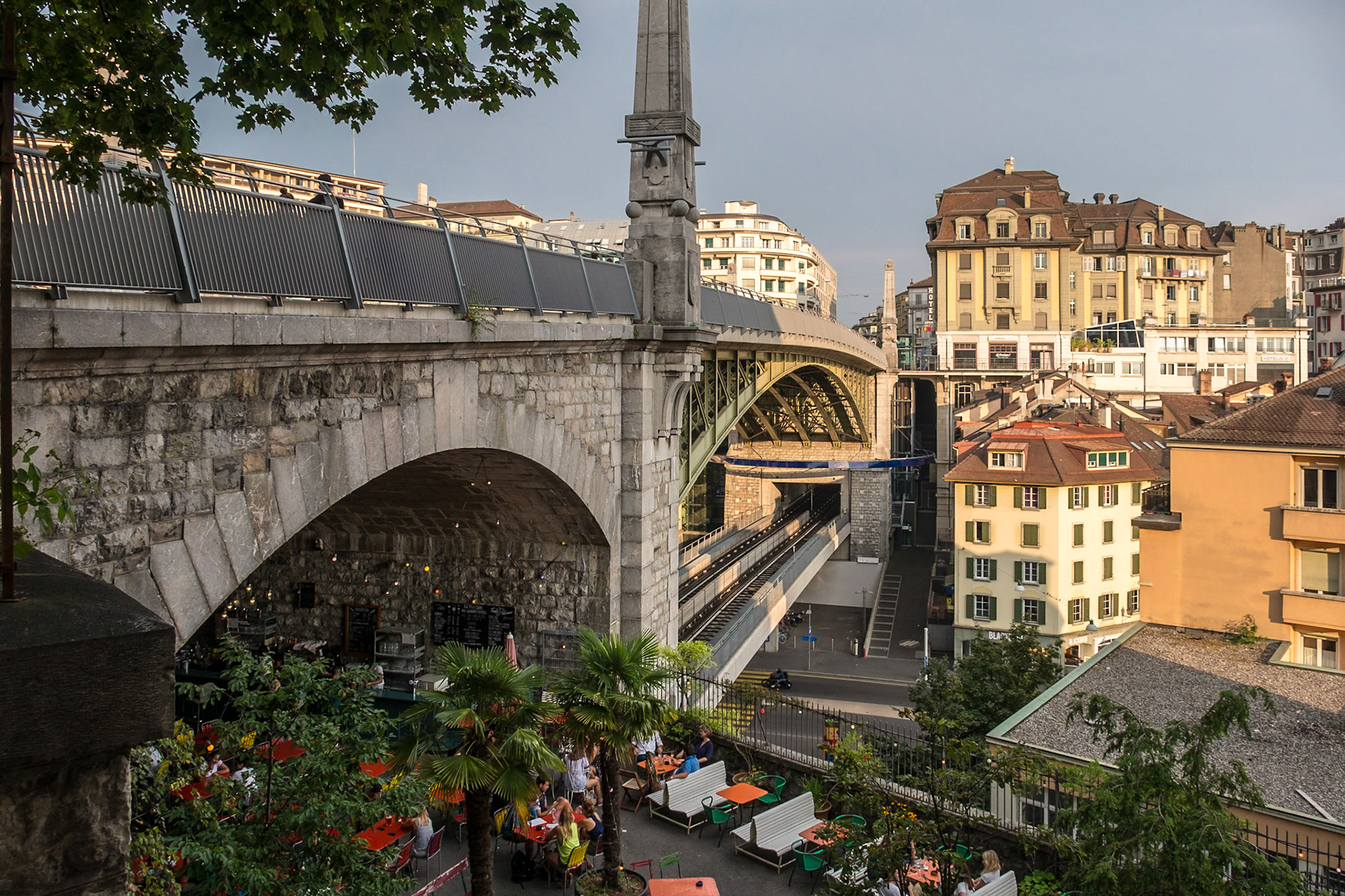 Pont Charles Bessières. Lausanne