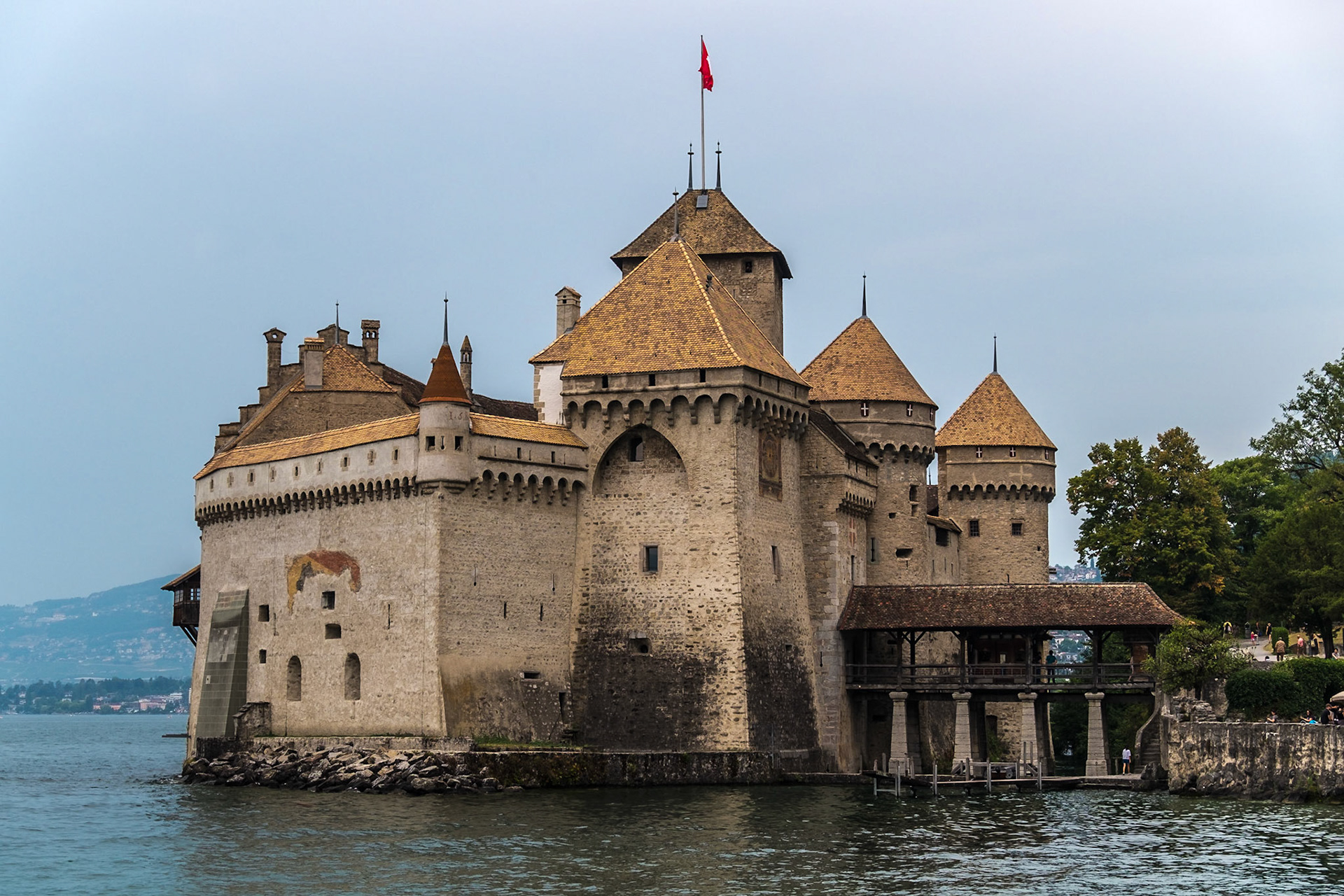 Château de Chillon, Lac Léman
