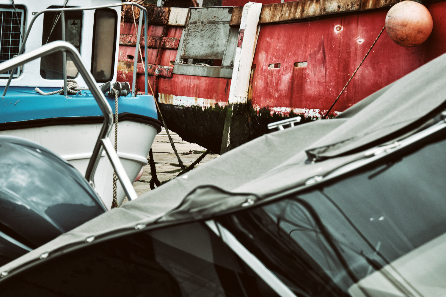 Fishing Boats, Tenby Harbour