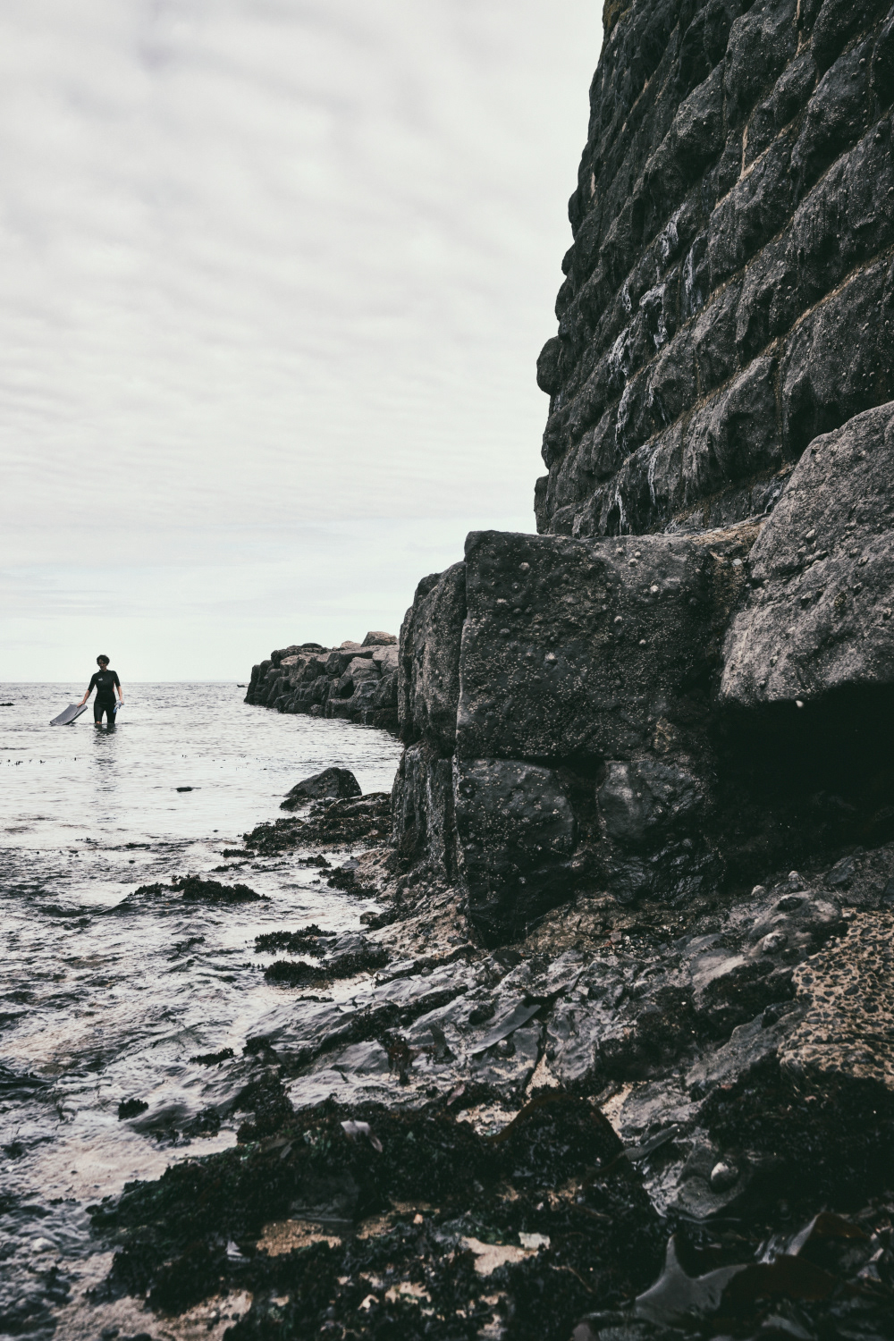 Paddle Boarder, Stackpole Quay