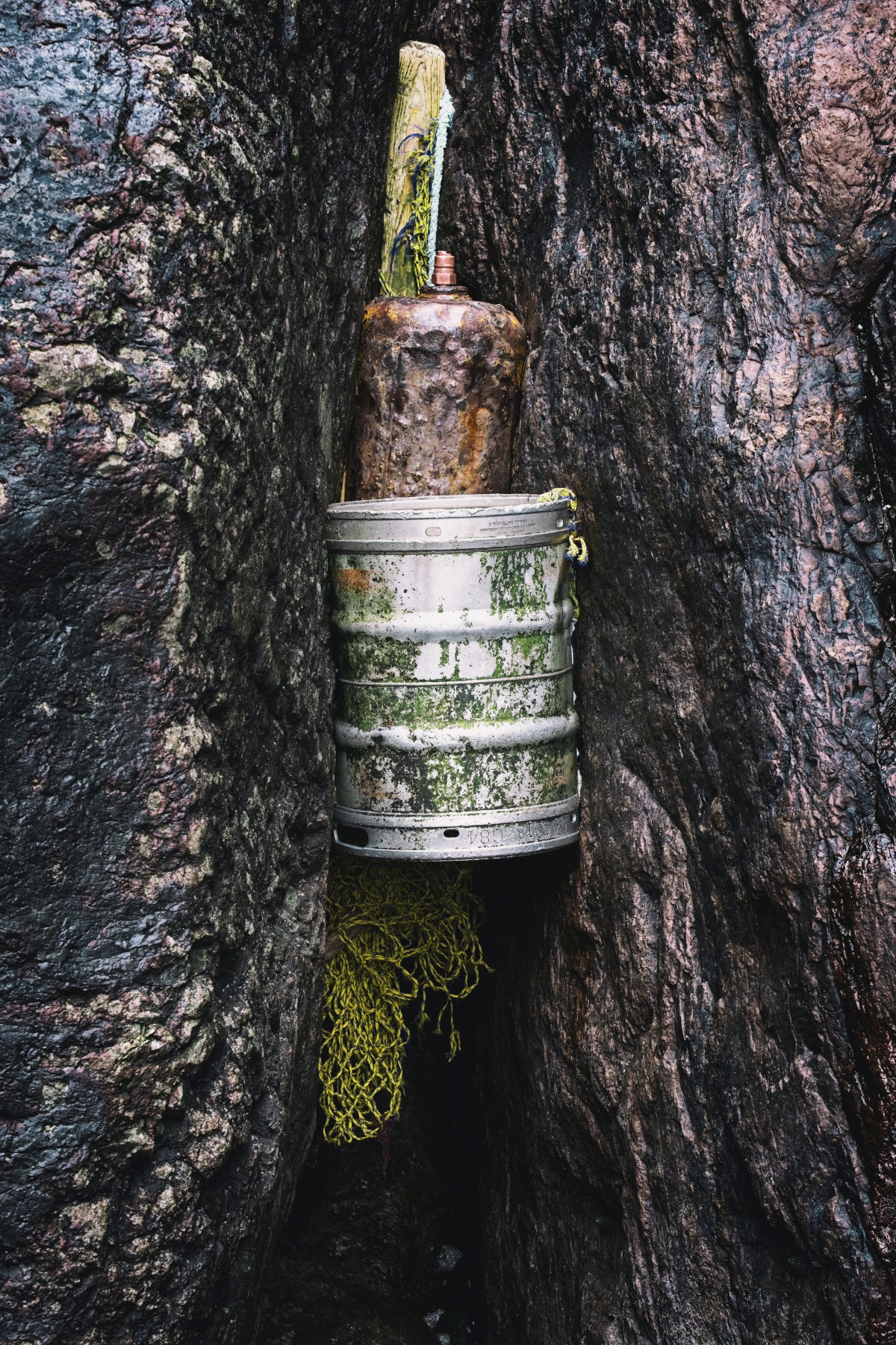 Wedged Barrel at Freshwater East Beach