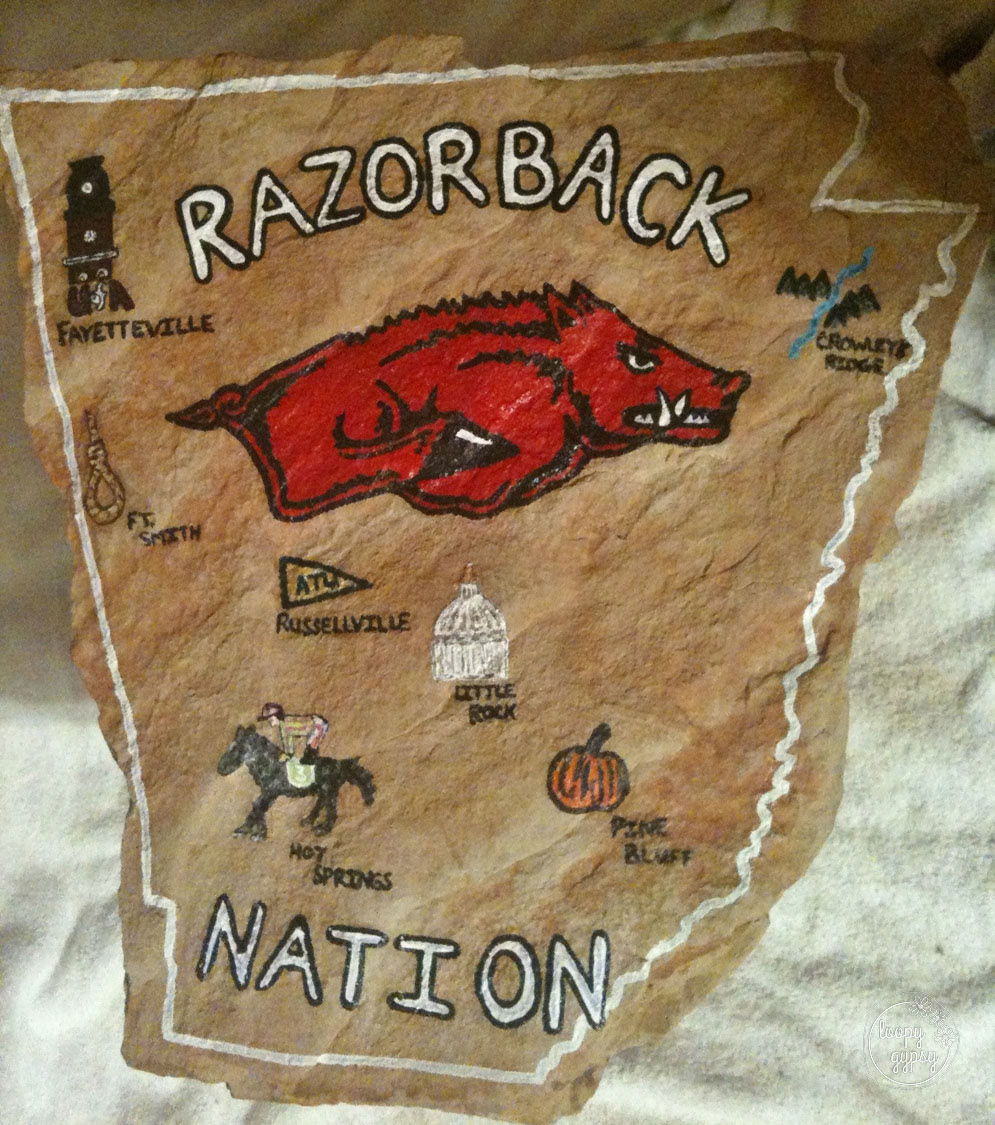 Hand Painted Rock