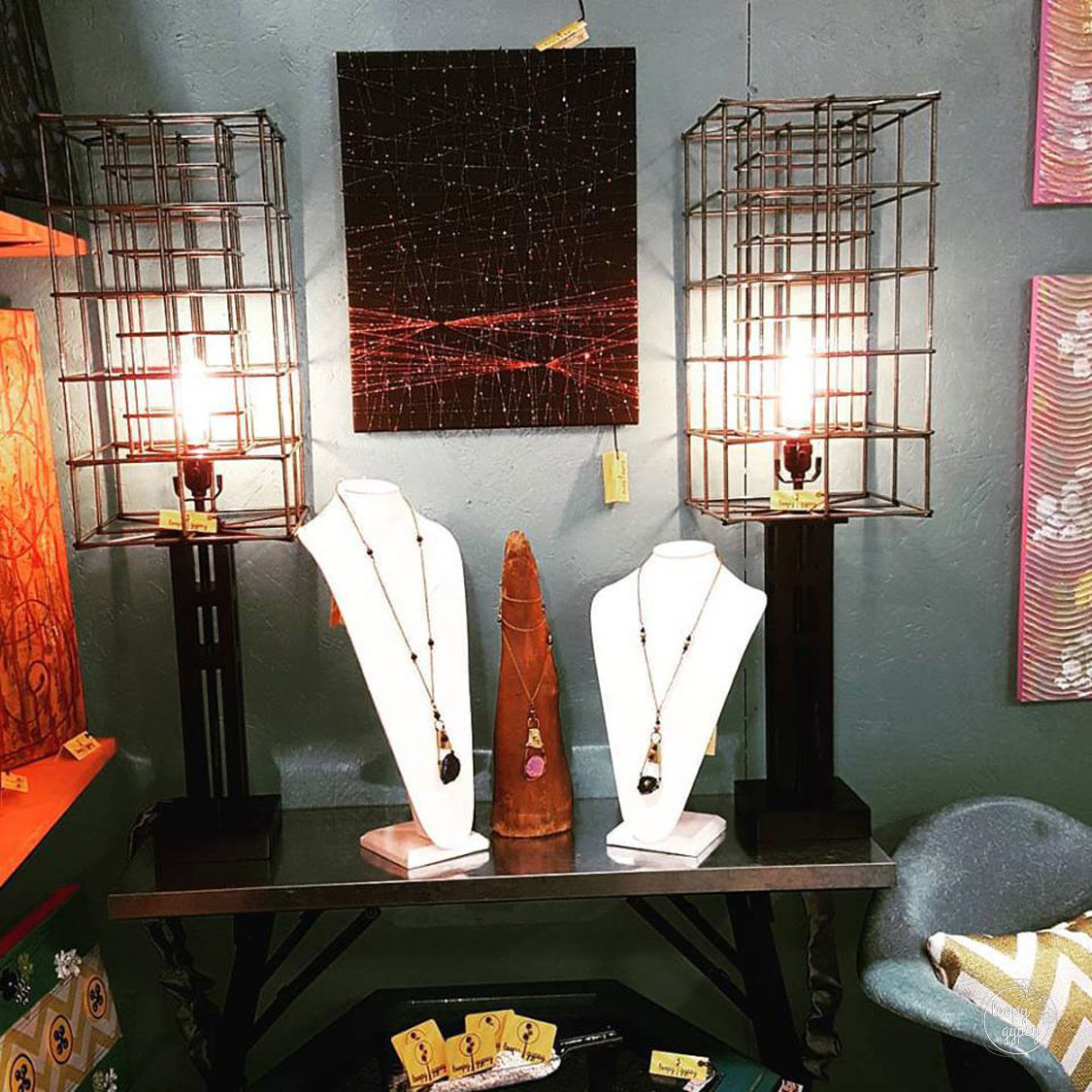 Upcycled Lamps