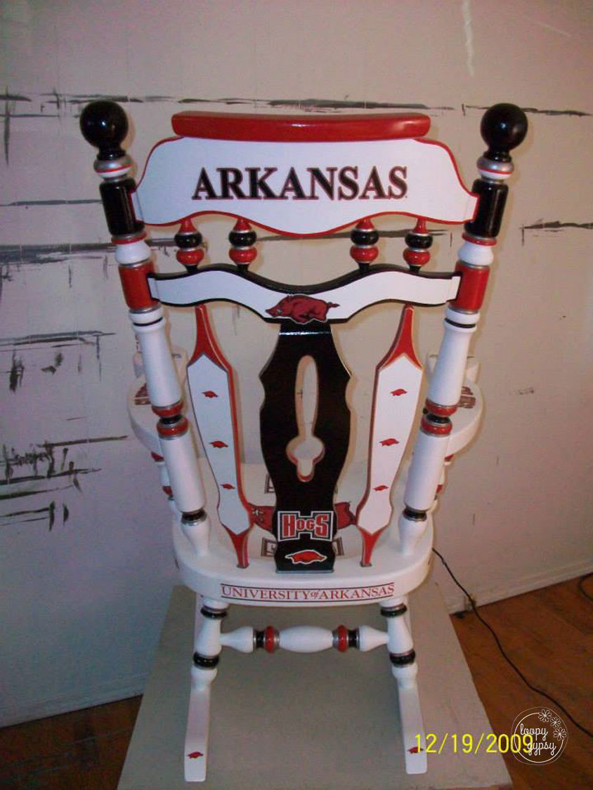Custom Rocking Chair