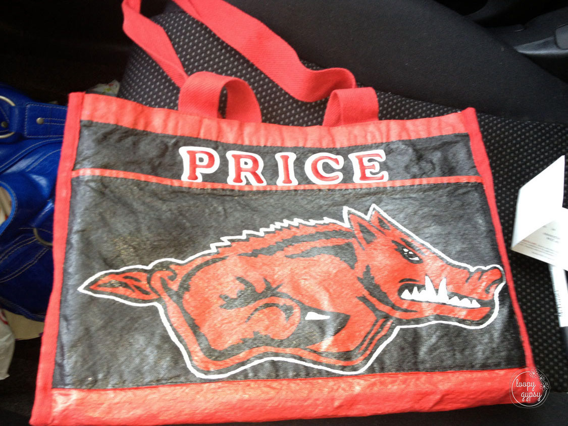 Hand Painted tote bag