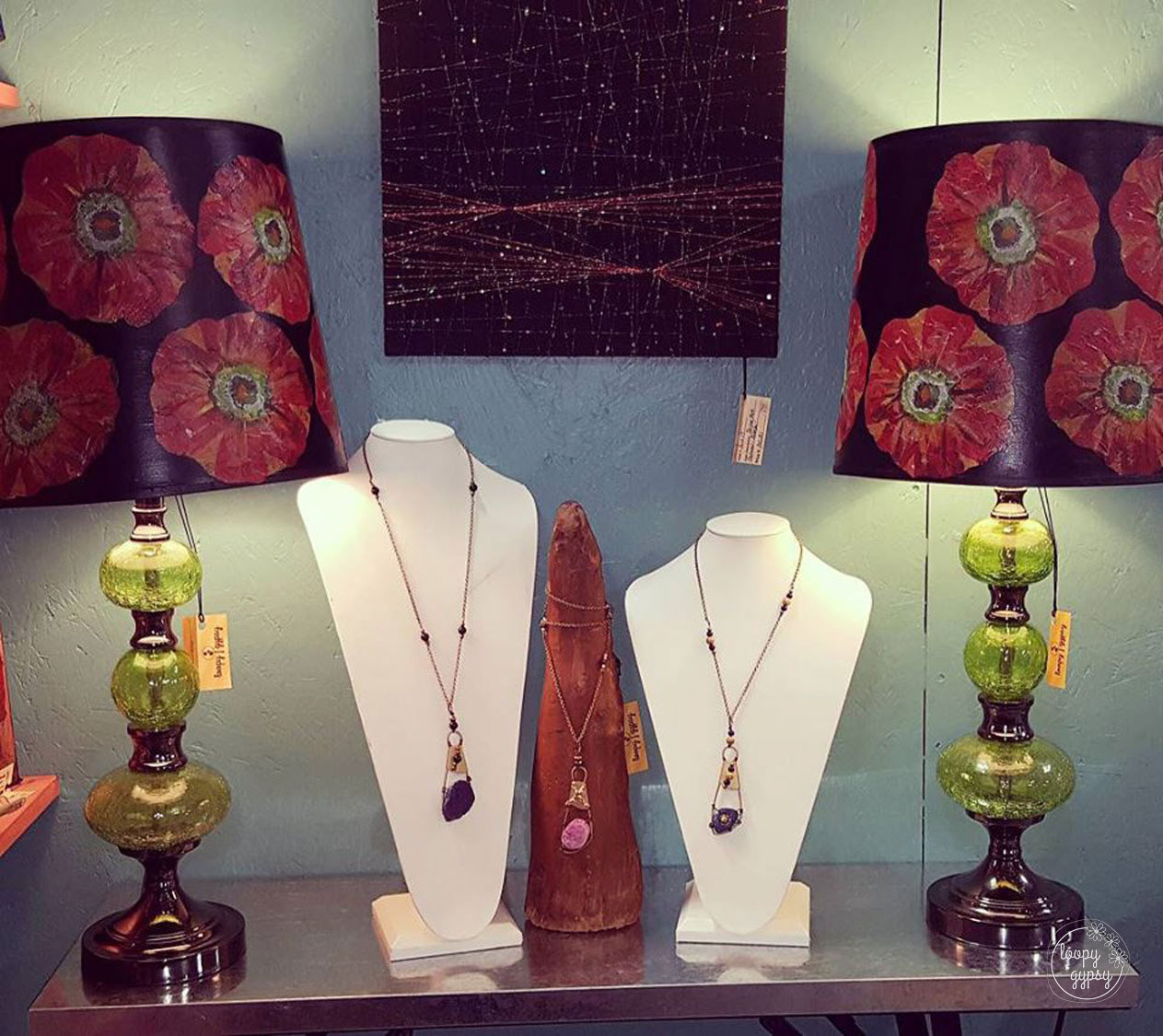 Mixed Media + Creative Lamps